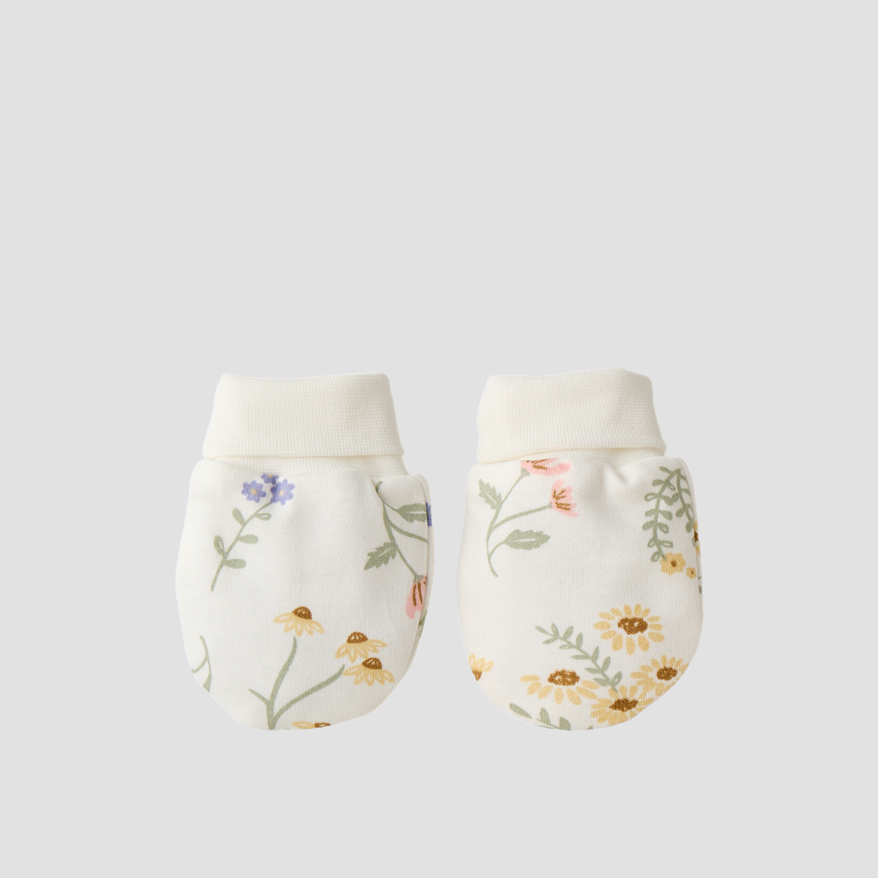 Pack of 2 Juniors Mittens with Botanical Print, 0-36 months-baby-girls-accessories-mittens-image-8