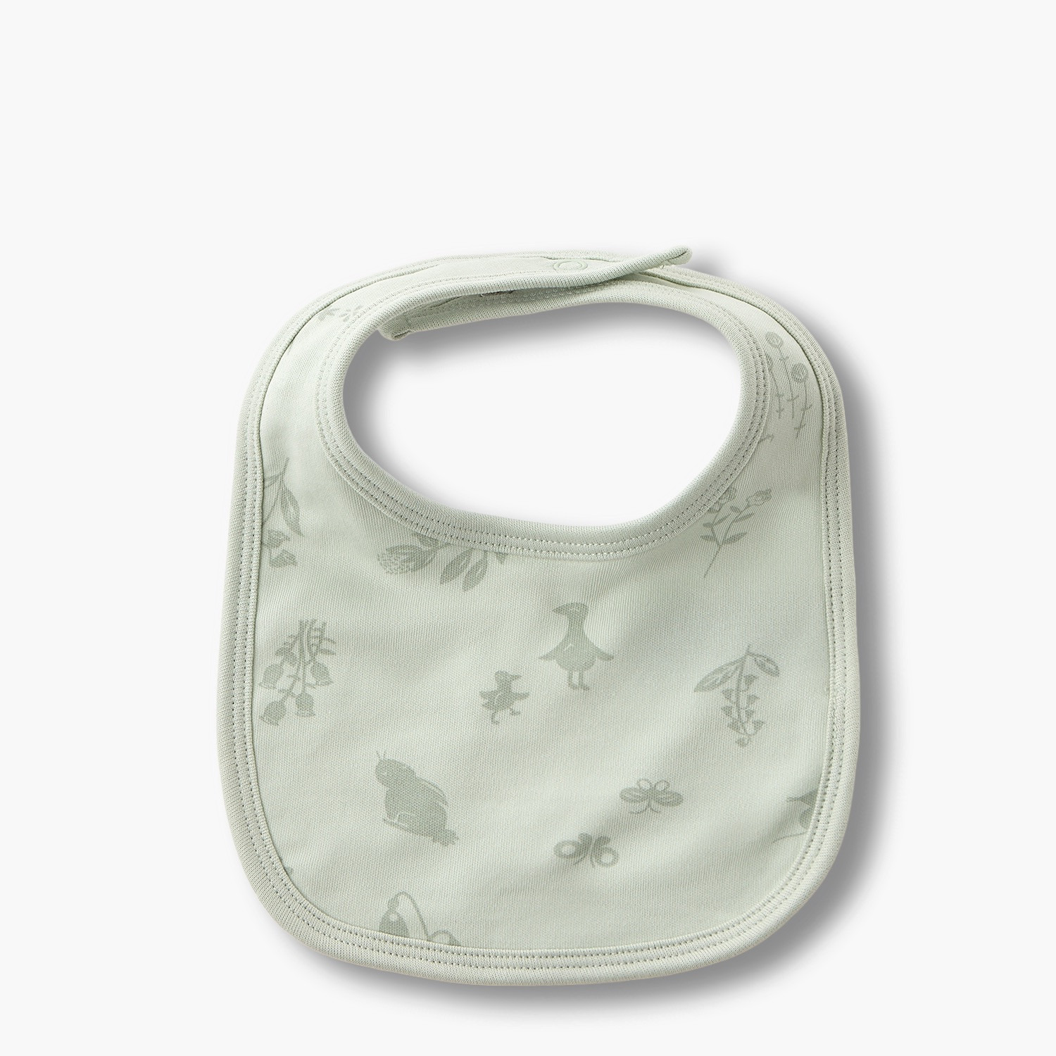 Pack of 2 Juniors Baby Bib with Snap Button Closure-baby-feeding-bibs-image-2