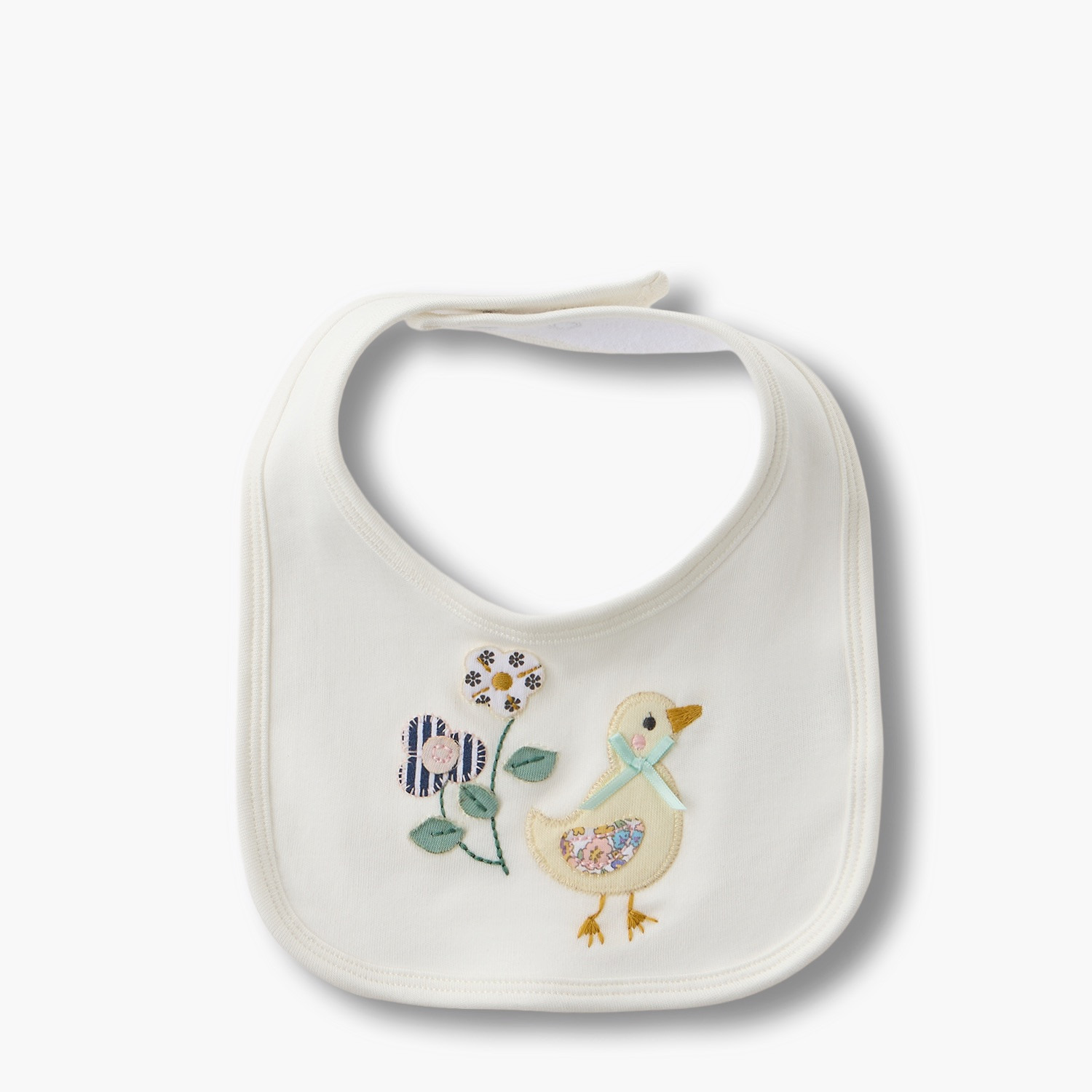 Pack of 2 Juniors Baby Bib with Snap Button Closure-baby-feeding-bibs-image-3
