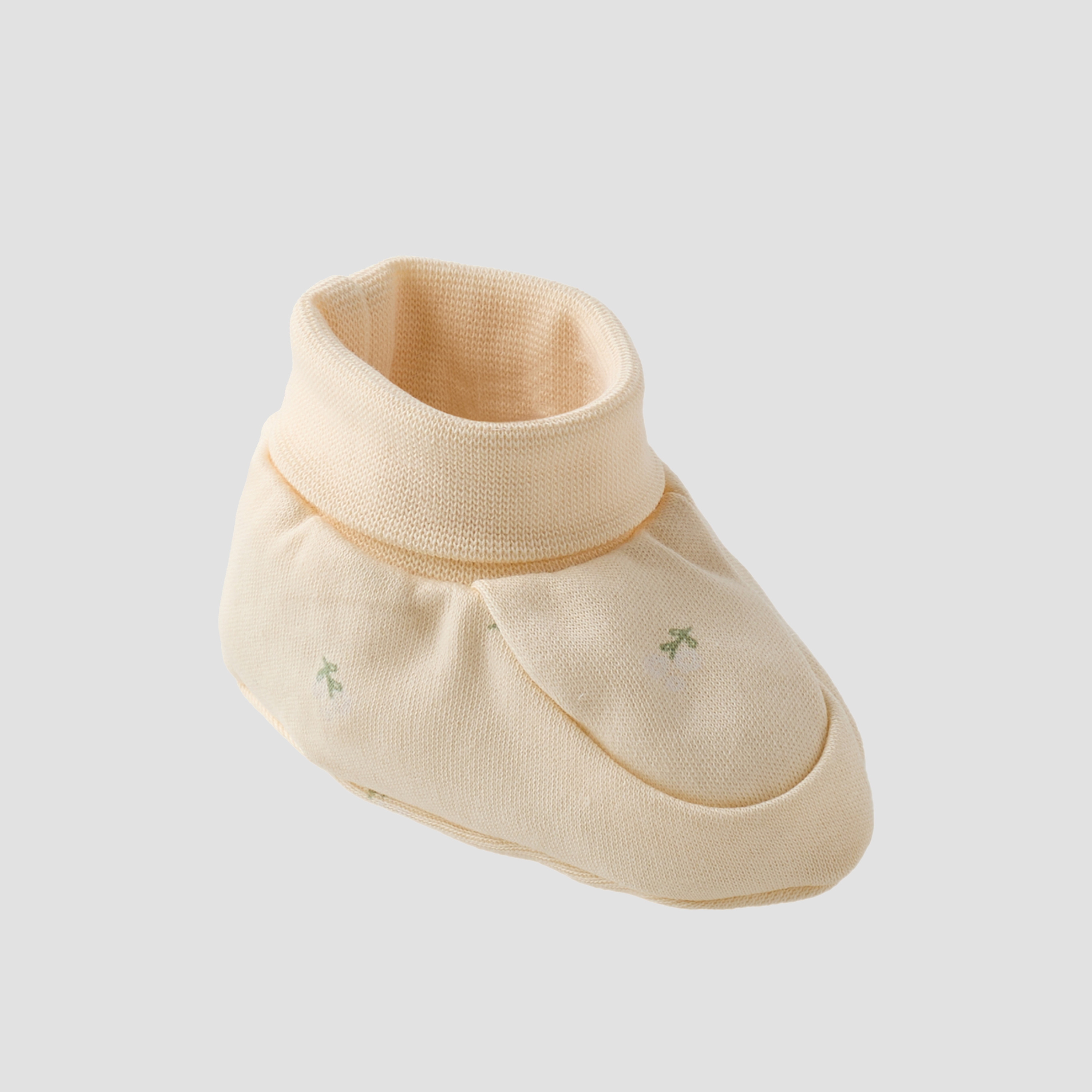 Pack of 2 Juniors Booties with Floral Print-baby-girls-shoes-booties-image-4