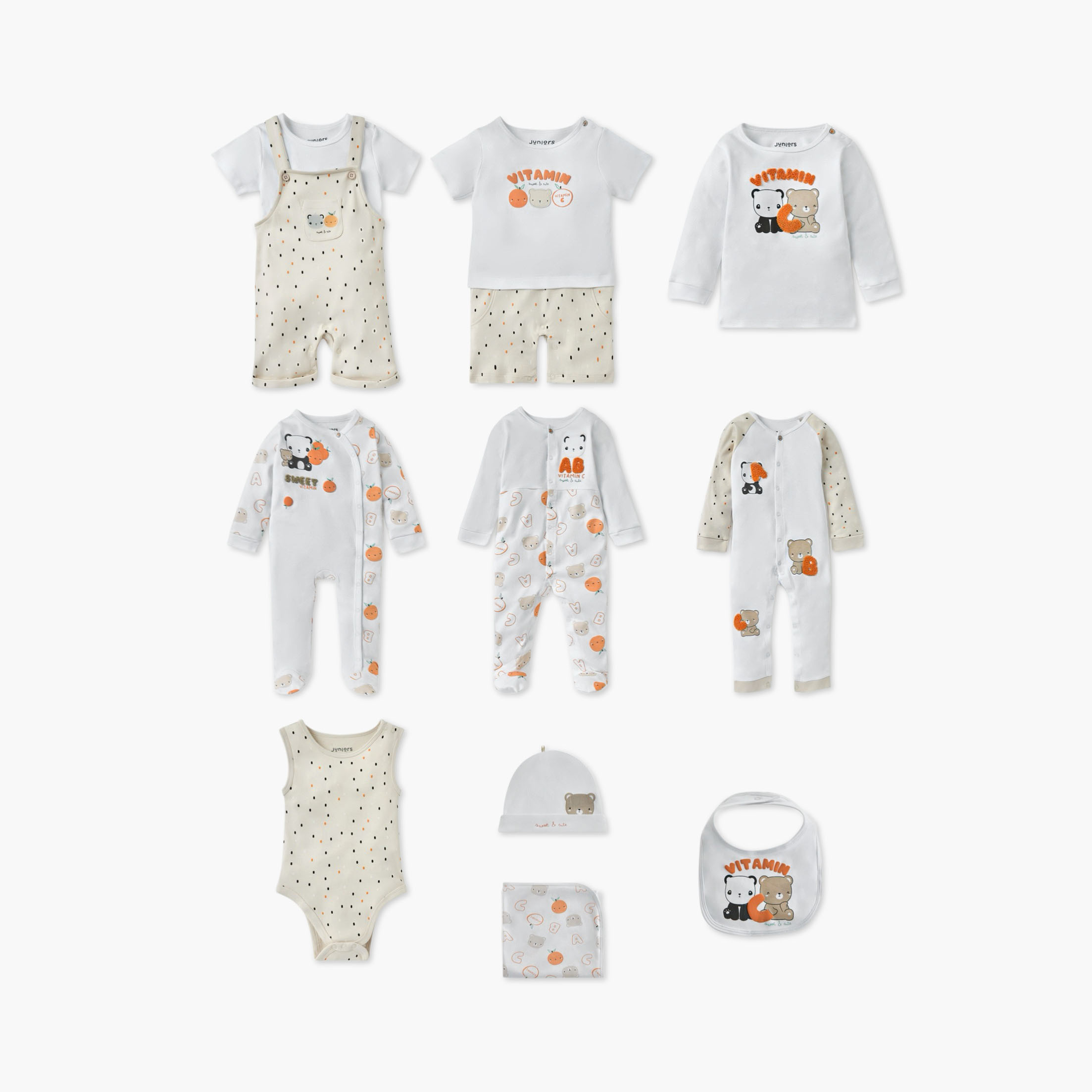 Juniors Bear Print Receiving Blanket - 70x70 cm-baby-nursery-blanketsandswaddles-receivingblankets-image-5