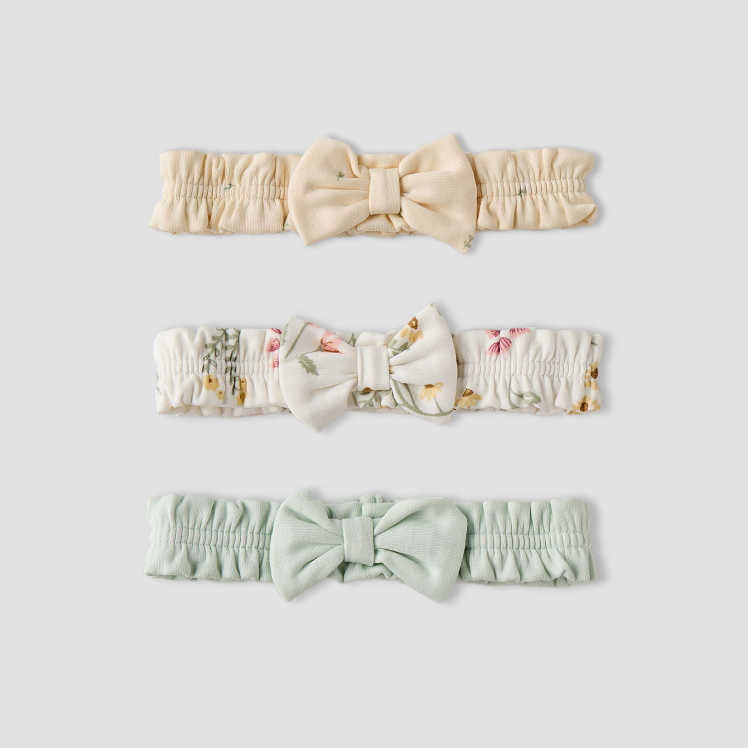 Pack of 3 Juniors Hairband with Bow Accent-baby-girls-accessories-hairaccessories-image-1