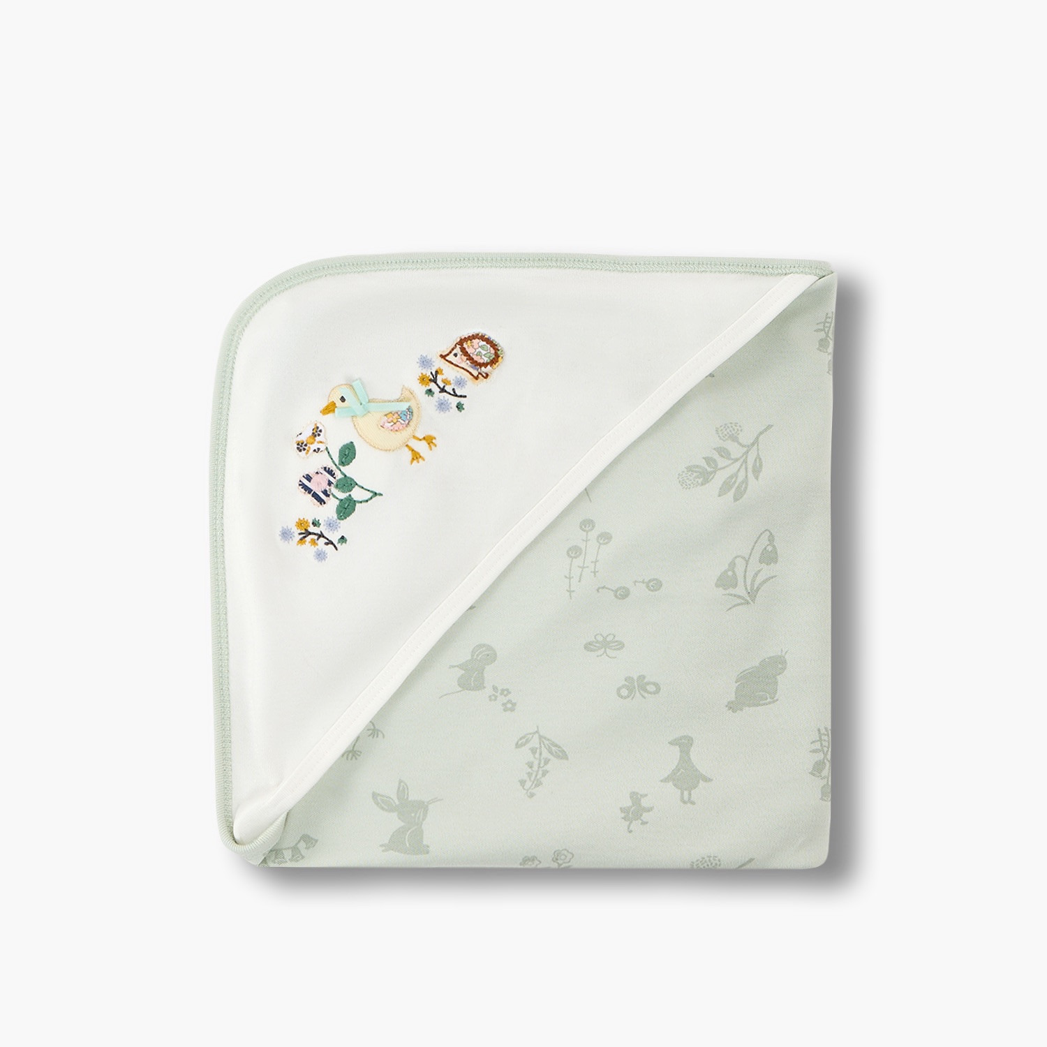Juniors Receiving Blanket with Floral Embroidery-baby-nursery-blanketsandswaddles-receivingblankets-image-3