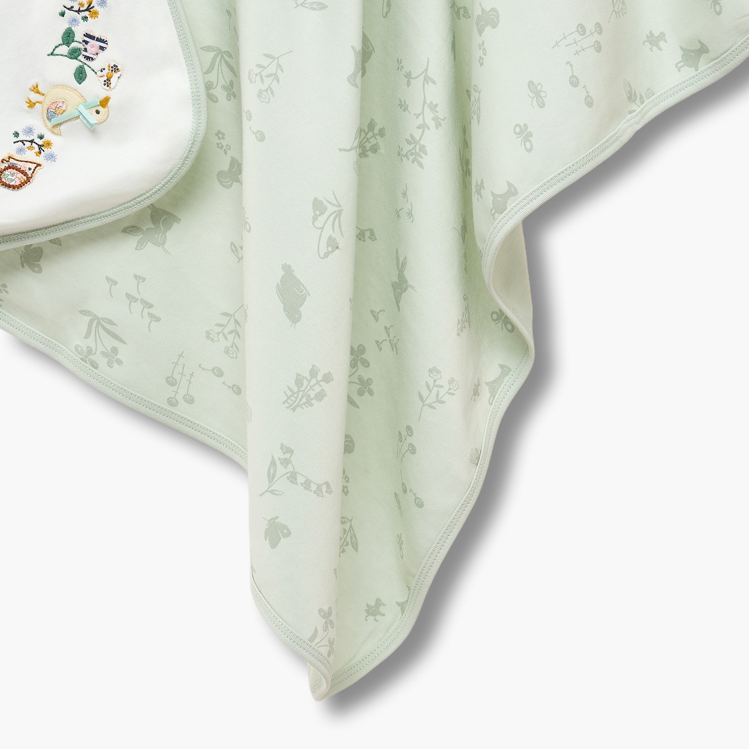 Juniors Receiving Blanket with Floral Embroidery-baby-nursery-blanketsandswaddles-receivingblankets-image-4