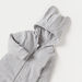 Juniors Textured Closed Feet Sleepsuit with Hood and Zip Closure-Sleepsuits-thumbnailMobile-2