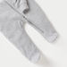 Juniors Textured Closed Feet Sleepsuit with Hood and Zip Closure-Sleepsuits-thumbnail-3
