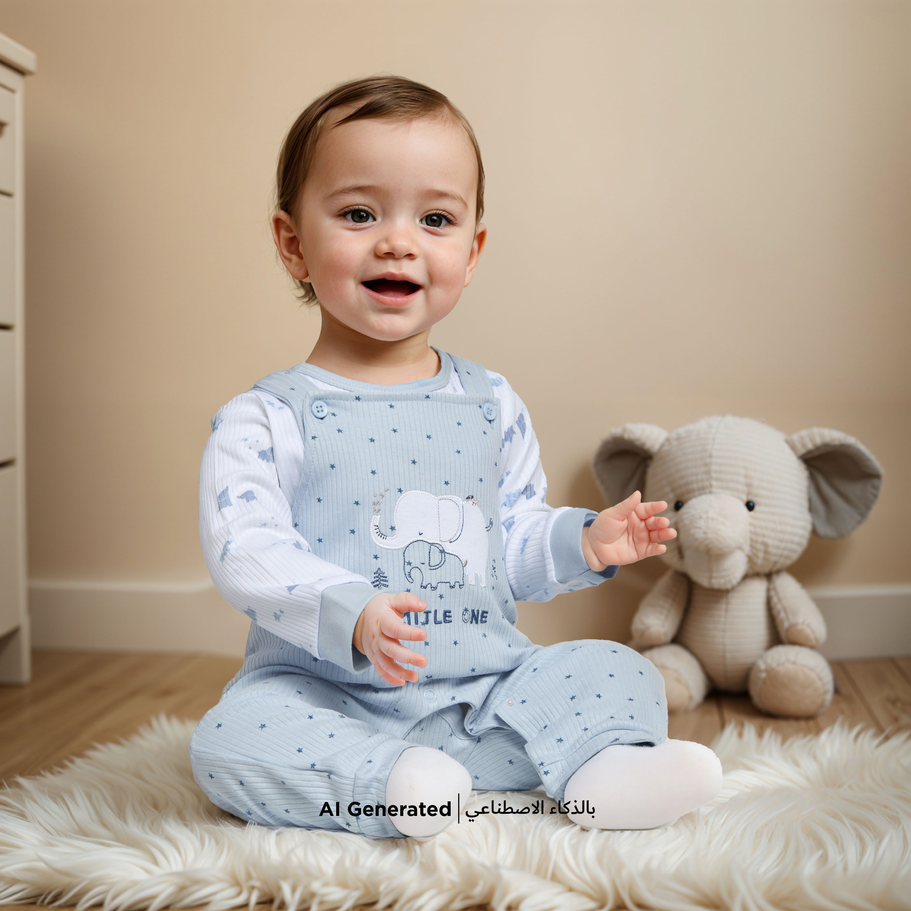 بدلة نوم مُغلقة القدمين بأزرار إغلاق وطبعات ميني ماوس من ديزني-baby-girls-clothing-nightwear-sleepsuits-image-6