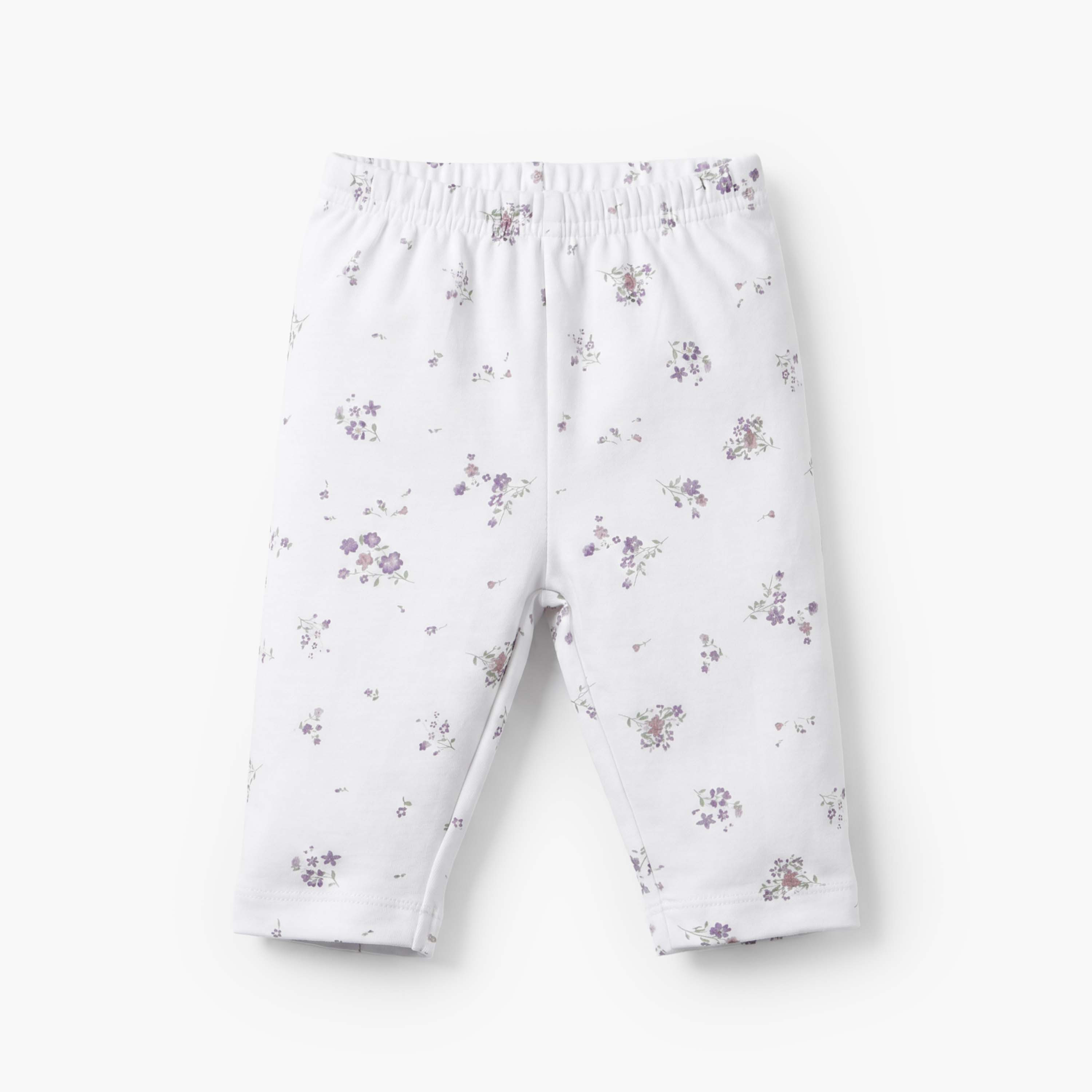 طقم بيجاما قطن بياقة وأكمام طويلة وطبعات زهور من جونيورز-baby-girls-clothing-nightwear-pyjamasets-image-4