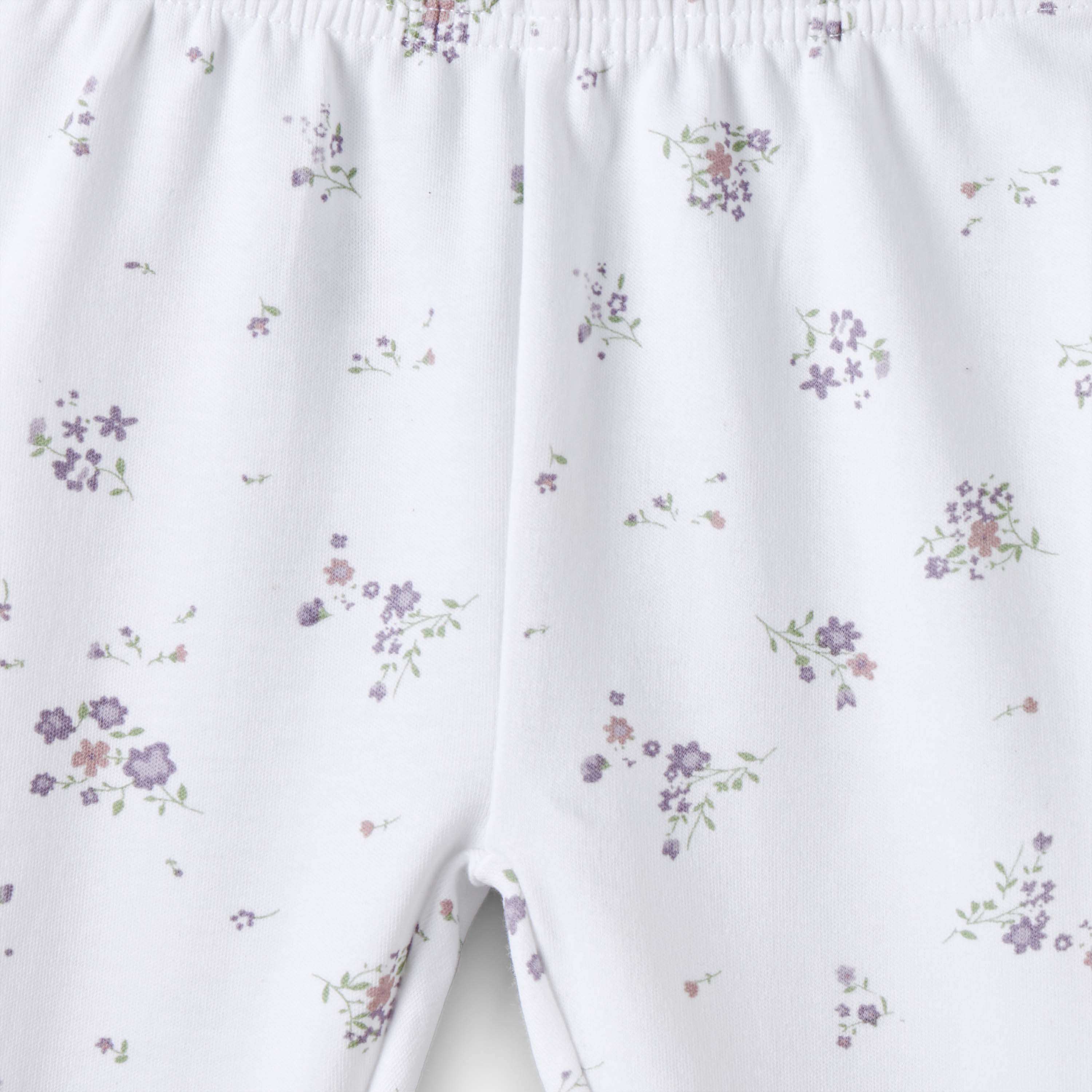 طقم بيجاما قطن بياقة وأكمام طويلة وطبعات زهور من جونيورز-baby-girls-clothing-nightwear-pyjamasets-image-7