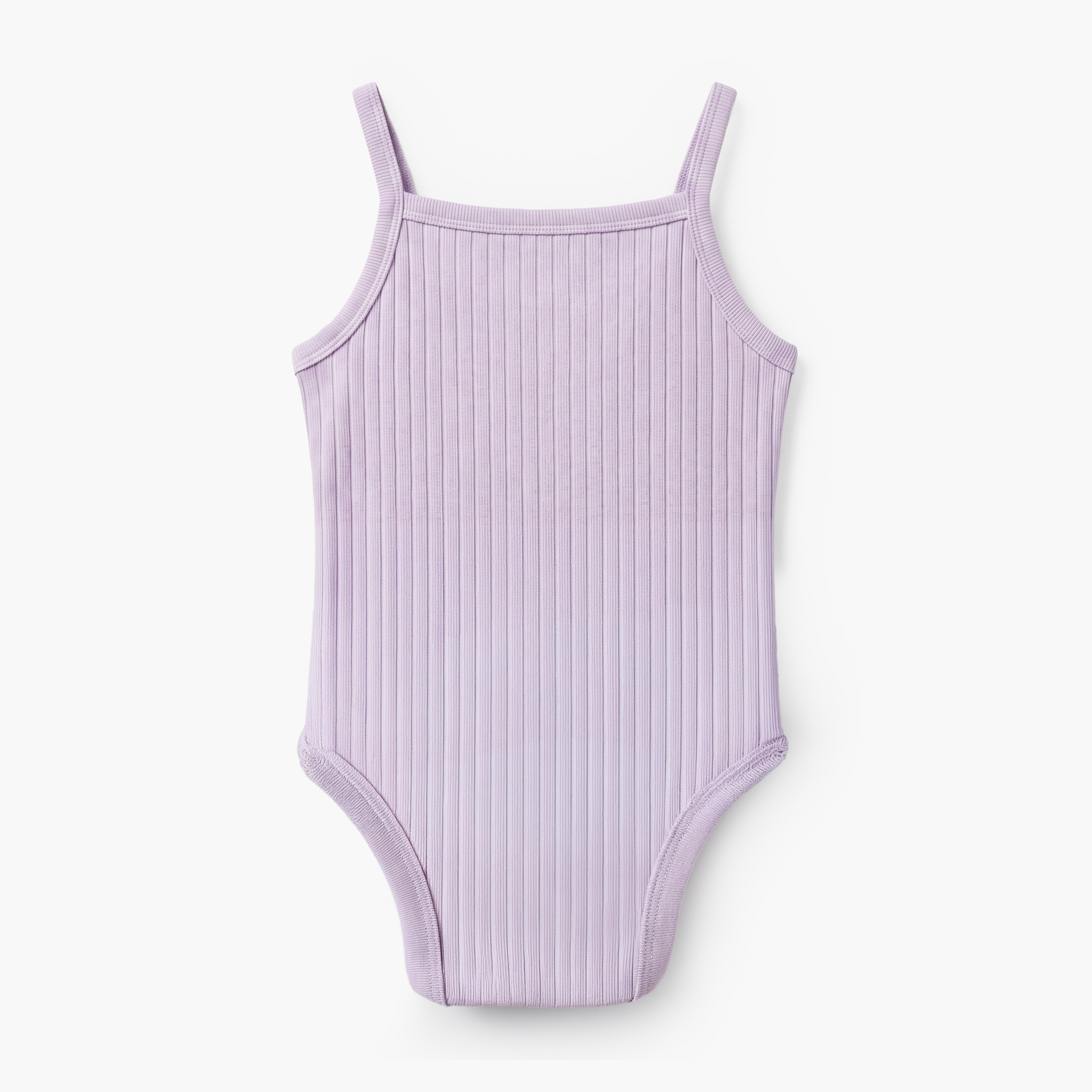 Pack of 2 Juniors Cotton Square Neck Sleeveless Bodysuit with Floral Print-baby-girls-clothing-bodysuits-image-5