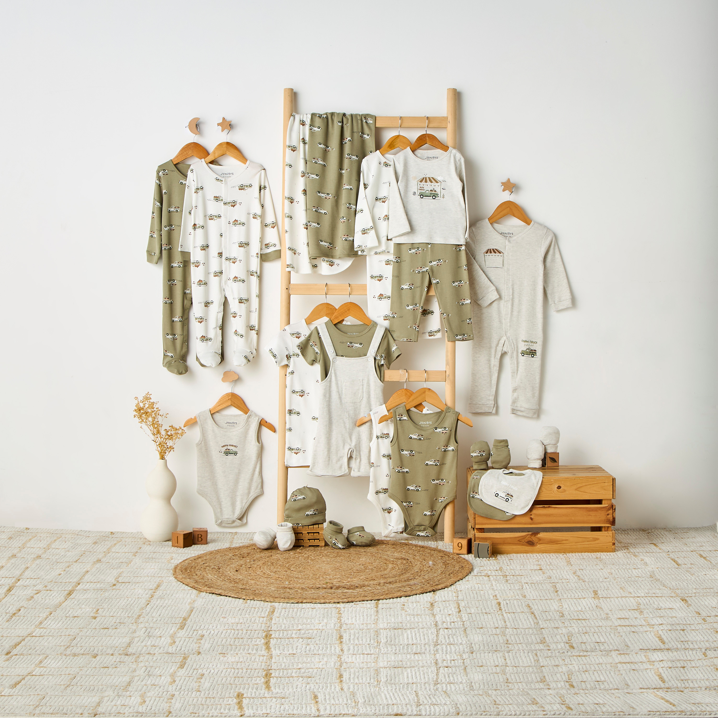 Juniors Printed T-shirt and Pyjamas - Set of 2-baby-boys-clothing-nightwear-pyjamasets-image-9