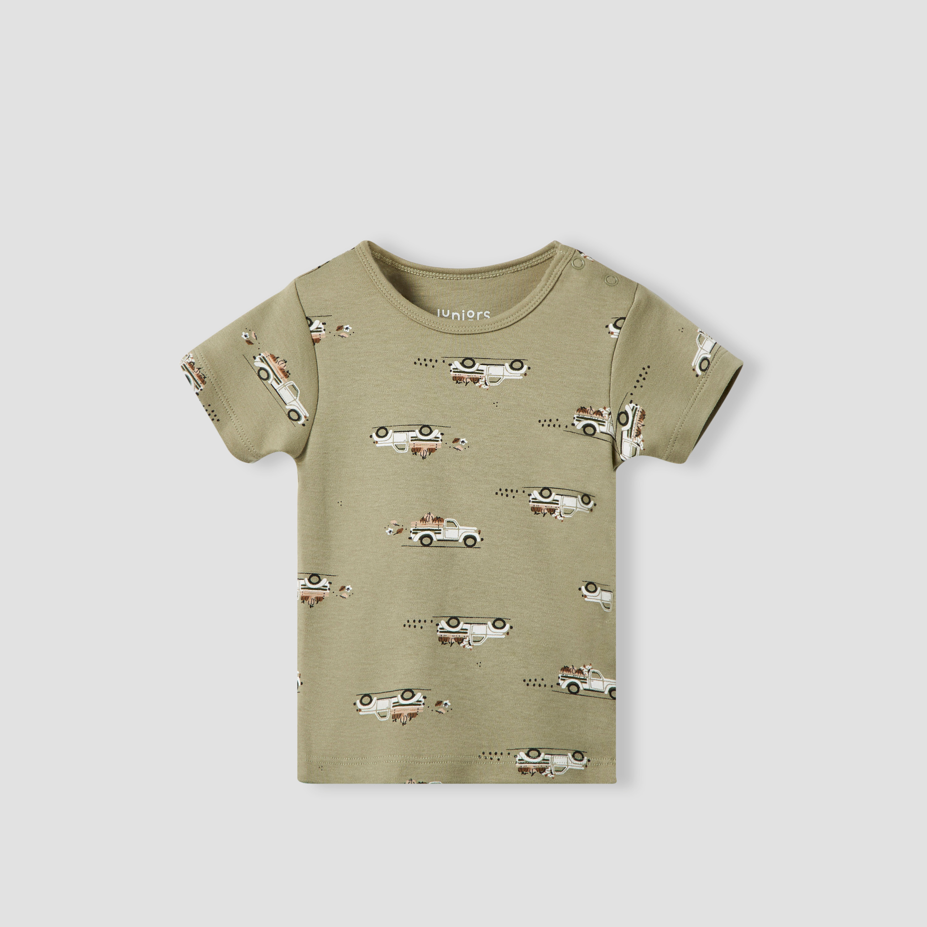 طقم دنغري وتيشيرت بطبعات من جونيورز-baby-boys-clothing-rompers-image-6