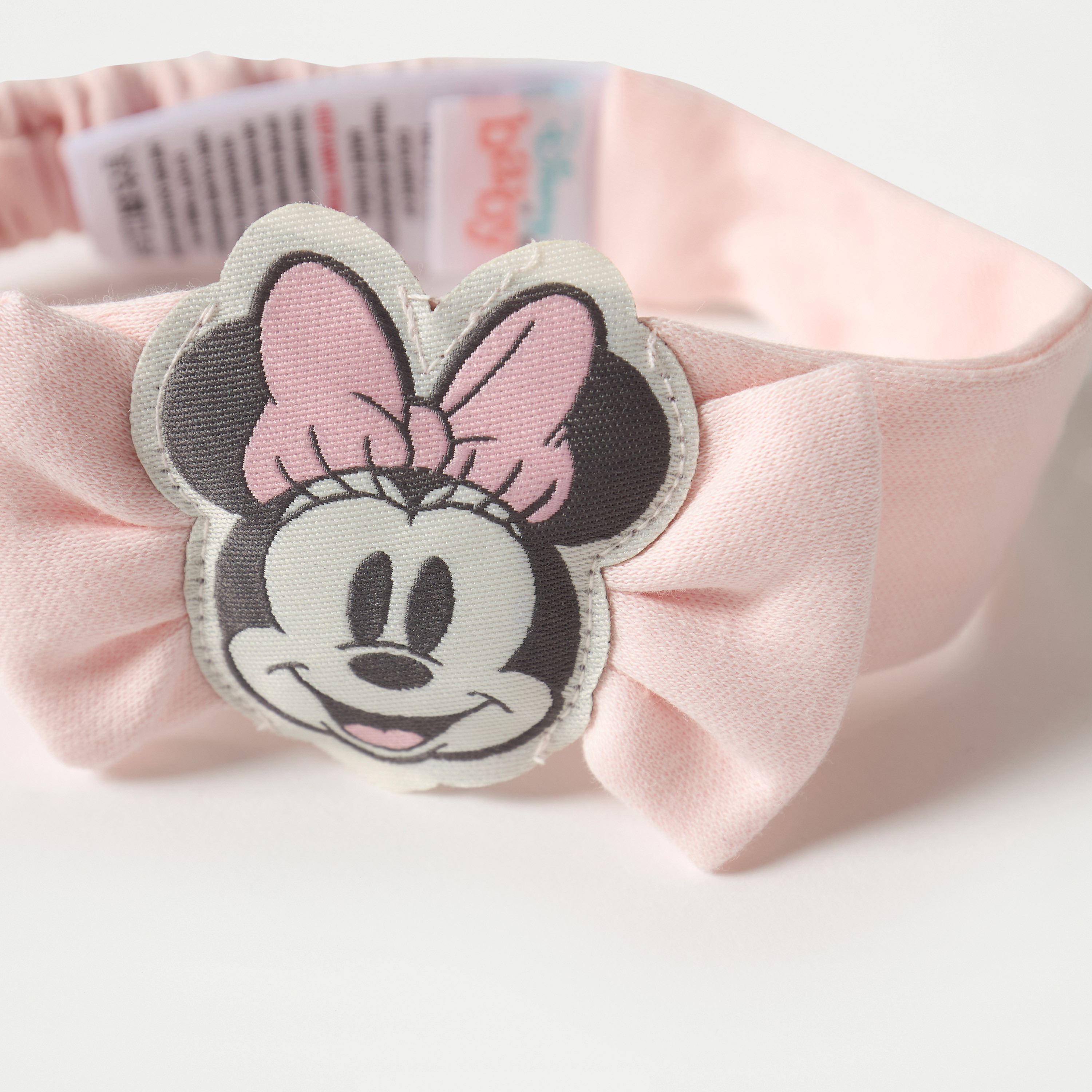 Disney Minnie Mouse Applique Headband with Bow Detail-baby-girls-accessories-hairaccessories-image-4