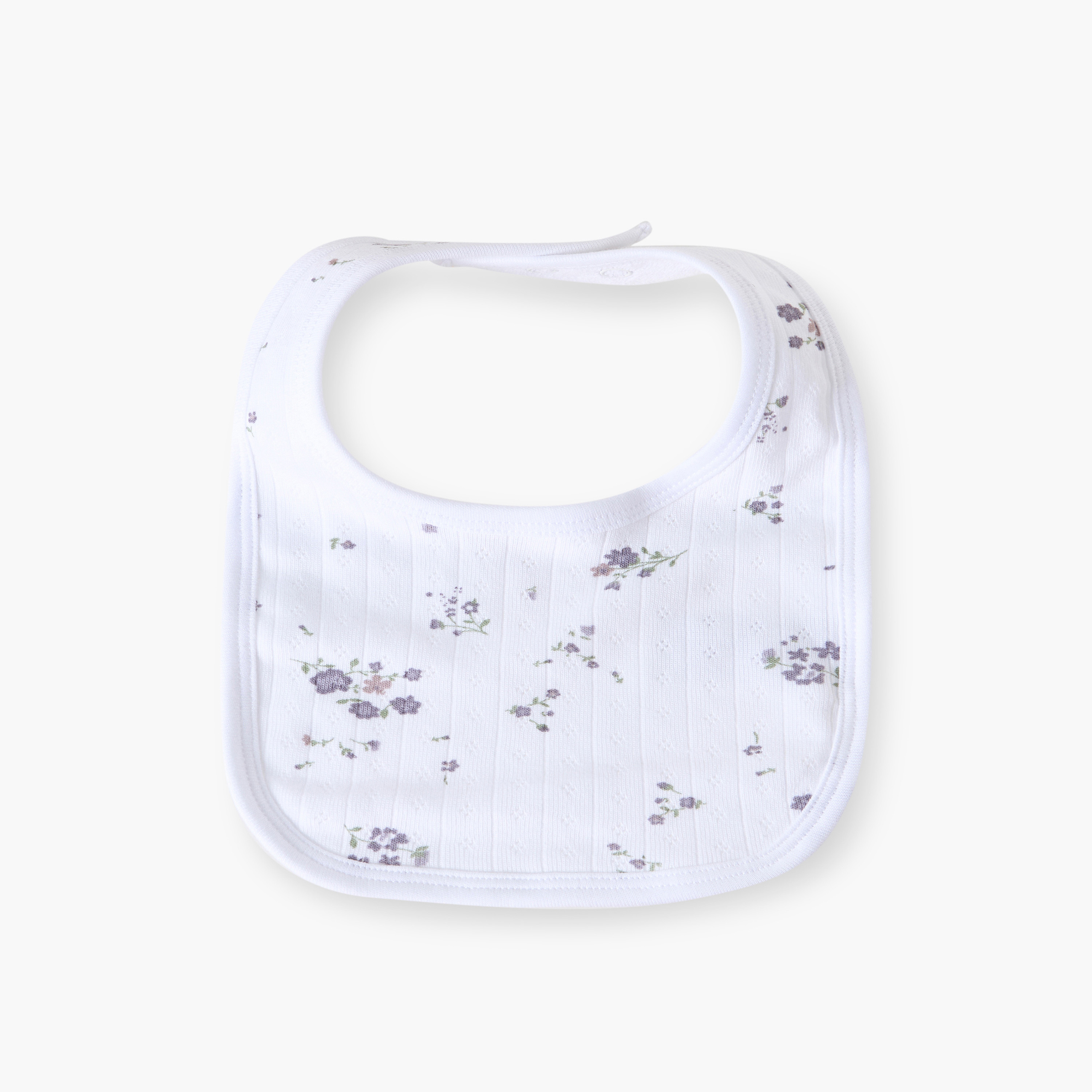 Pack of 2 Juniors Baby Bib with Snap Button Closure-baby-feeding-bibs-image-3