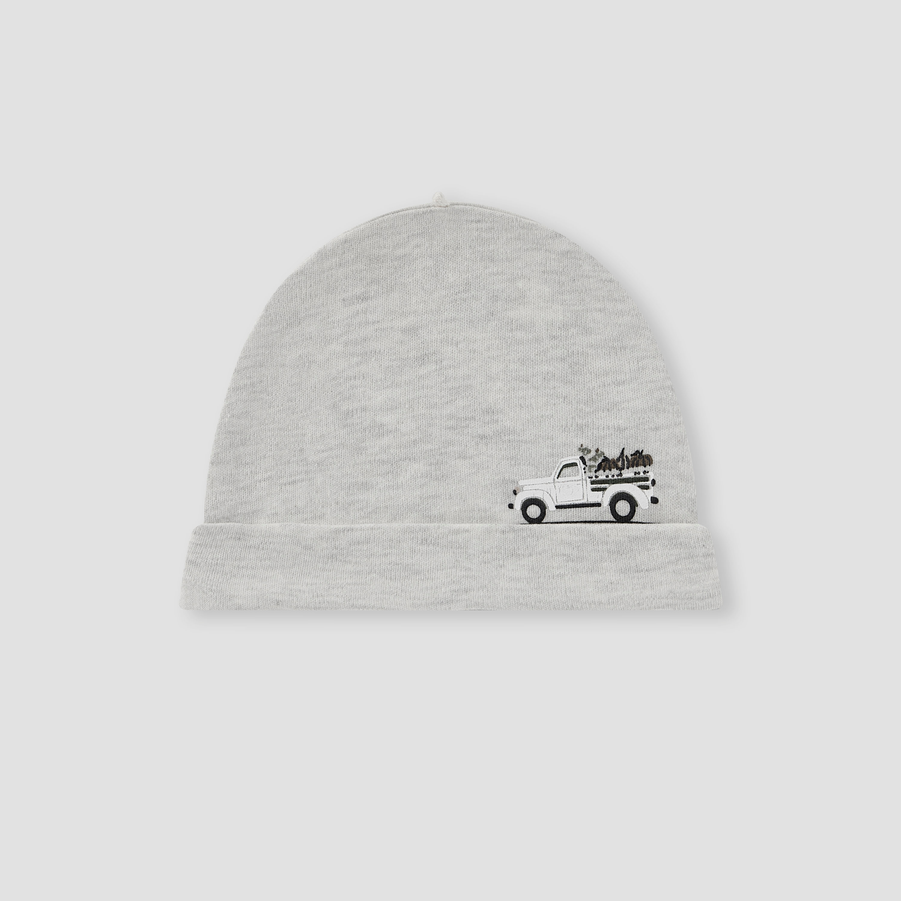 Juniors Vehicle Print Beanie - Set of 2-baby-boys-accessories-caps-image-3