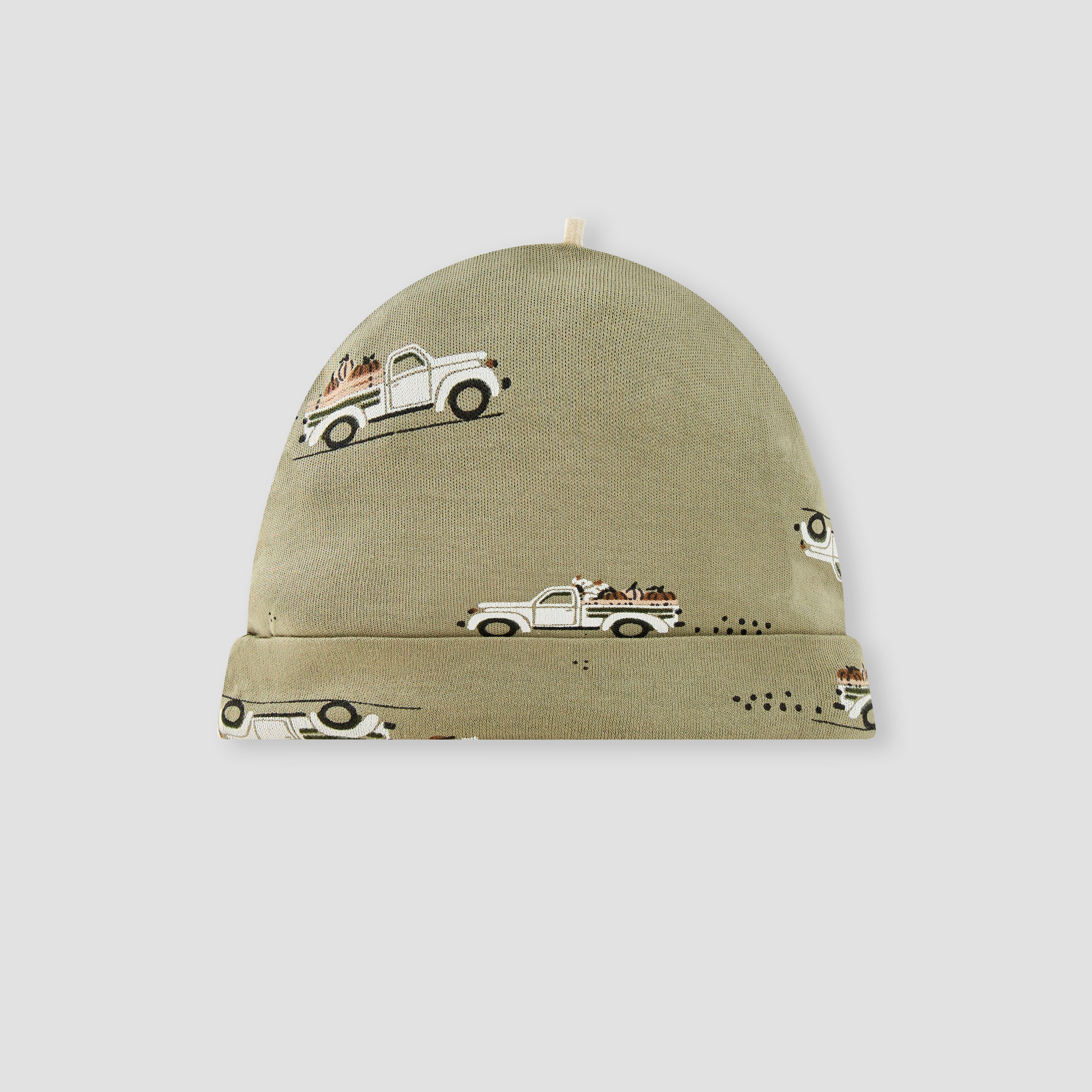 Juniors Vehicle Print Beanie - Set of 2-baby-boys-accessories-caps-image-5