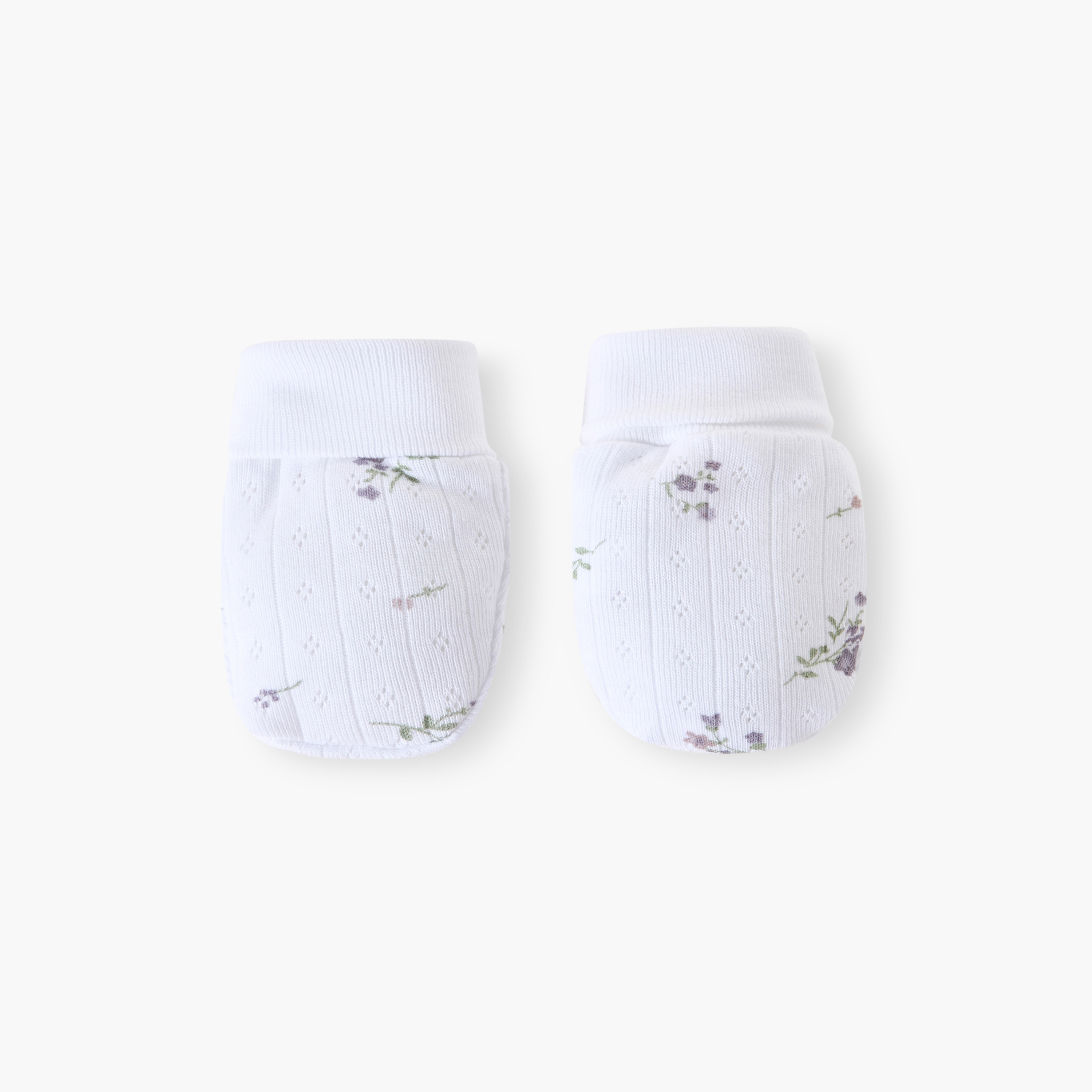 Juniors Mittens with Floral Print, 0-30 Months-baby-girls-accessories-mittens-image-1