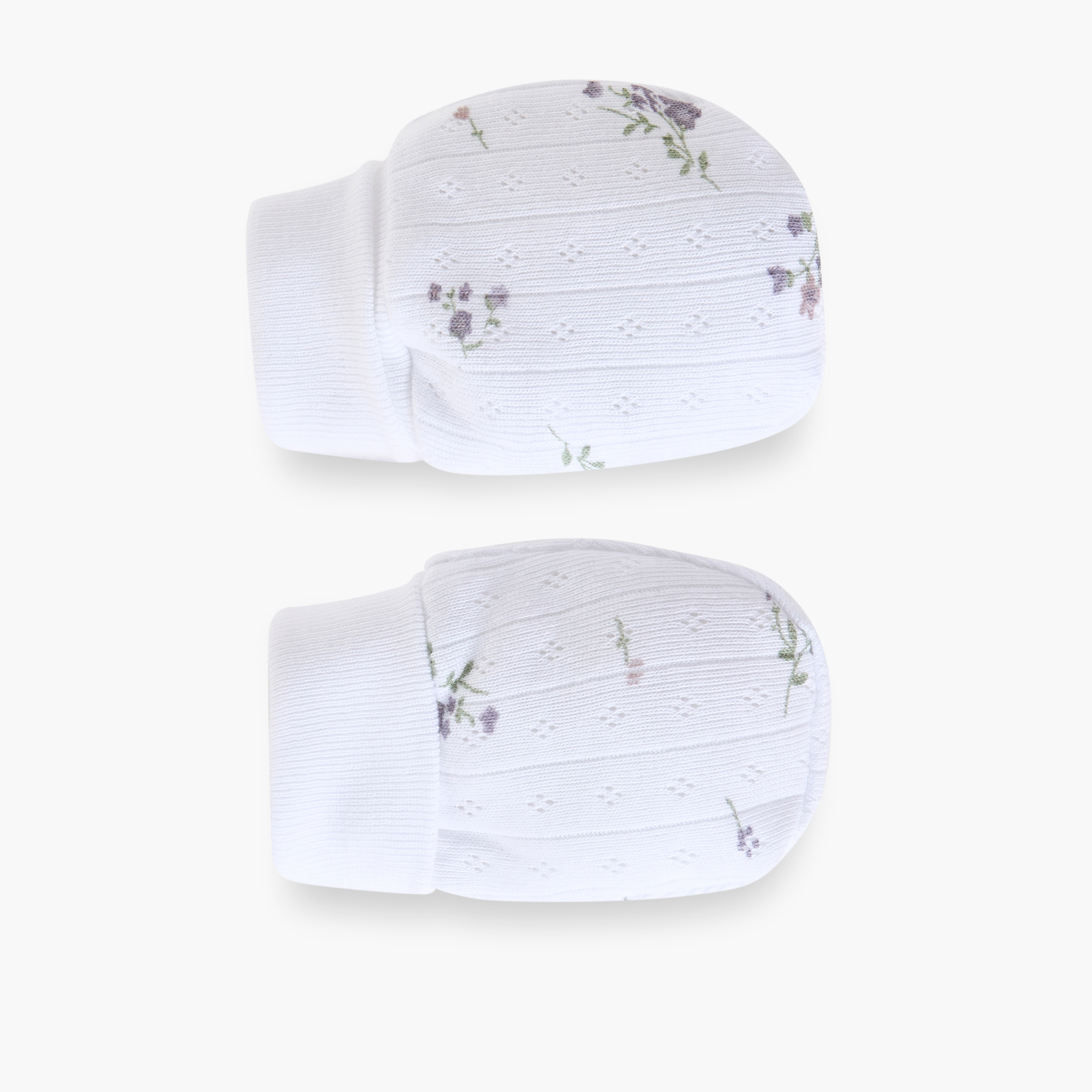Juniors Mittens with Floral Print, 0-30 Months-baby-girls-accessories-mittens-image-2