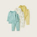 Juniors 6-Piece Printed T-shirt and Pyjama Set-Pyjama Sets-thumbnail-0