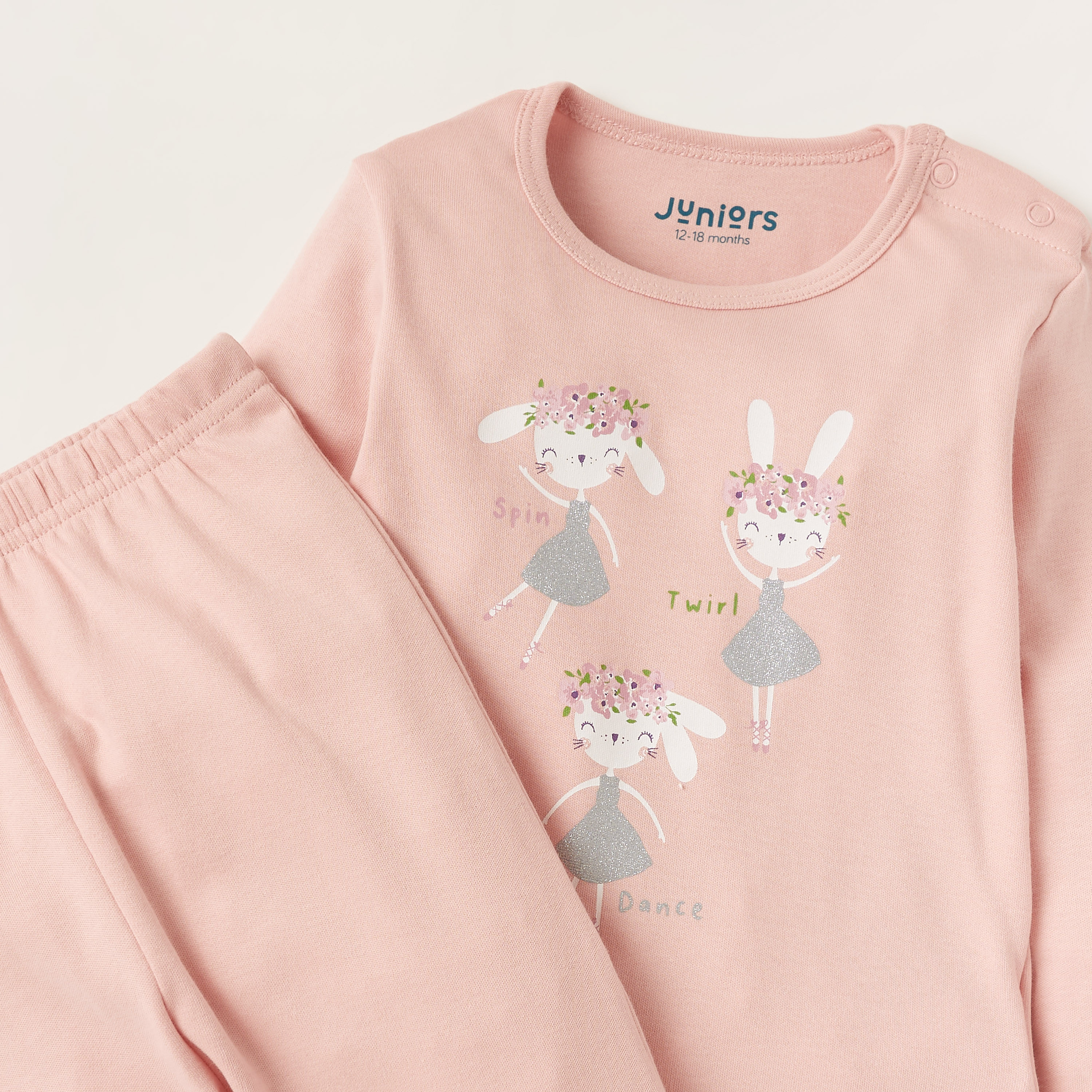 تيشيرت بطبعات وبنطلون بيجاما من جونيورز - مجموعة من 3-baby-boys-clothing-nightwear-pyjamasets-image-7