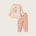 Juniors 6-Piece Printed T-shirt and Pyjama Set-Pyjama Sets-thumbnail-1