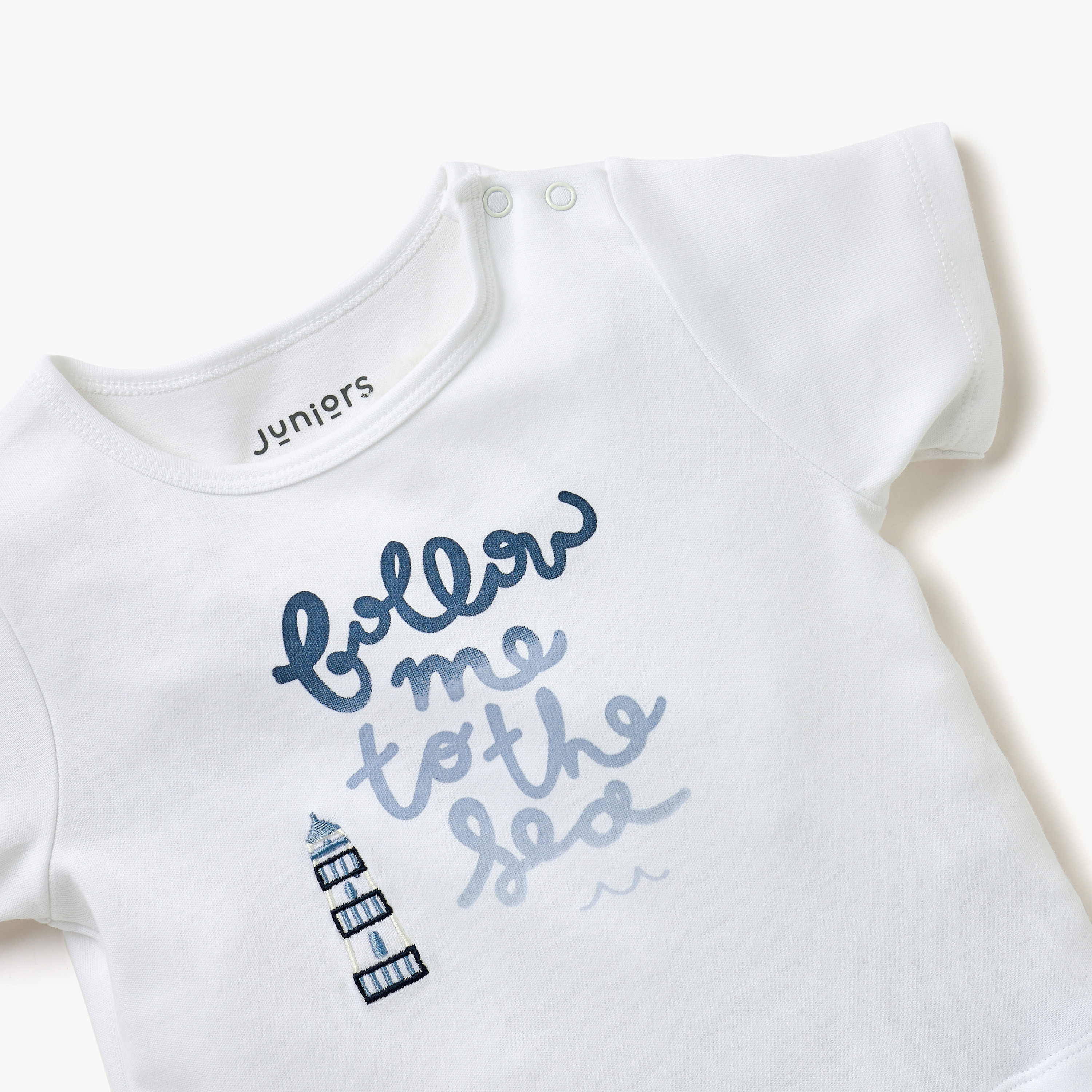 Juniors Printed Romper with Short Sleeves-baby-boys-clothing-rompers-image-3