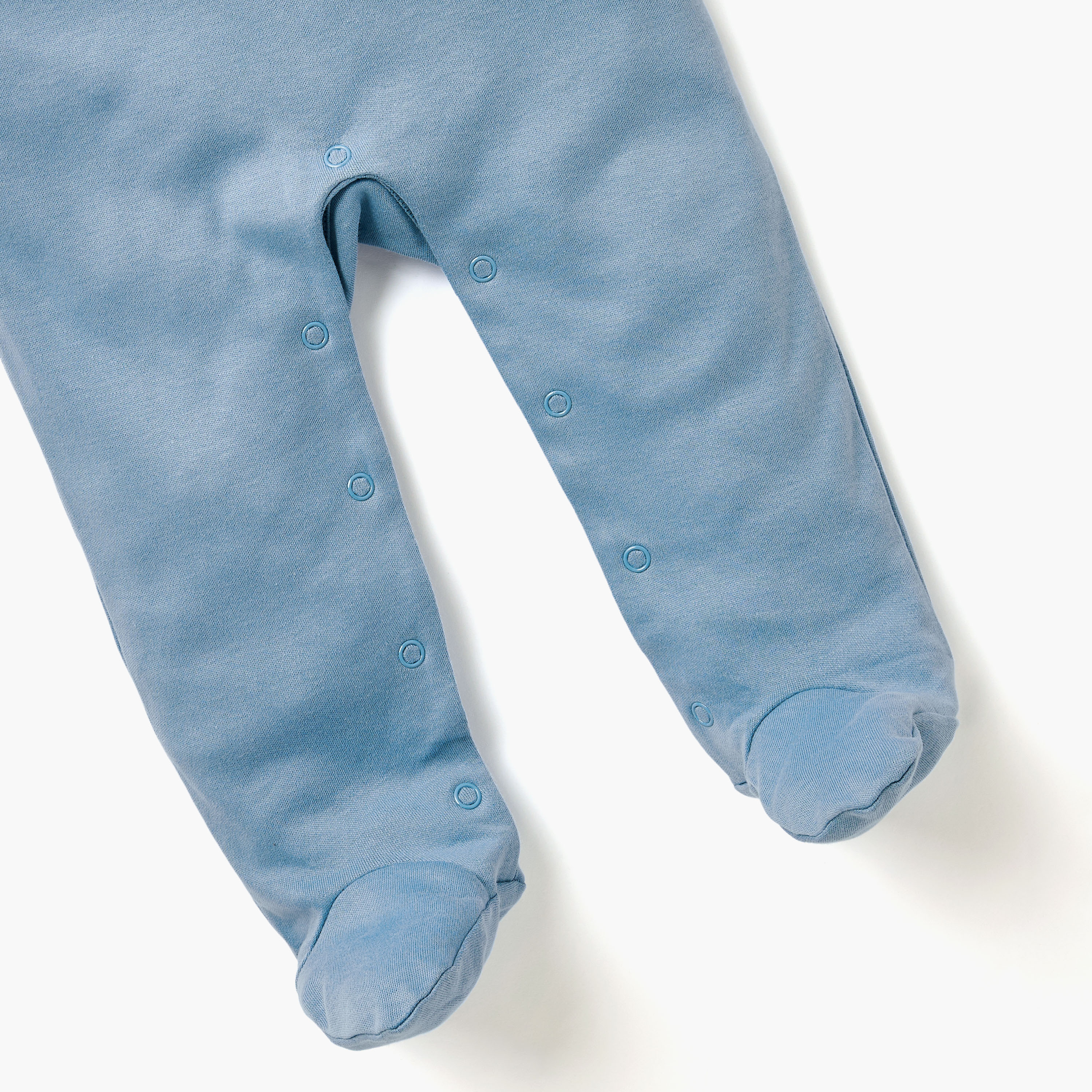 Juniors Closed Feet Sleepsuit with Collar-baby-boys-clothing-nightwear-sleepsuits-image-4