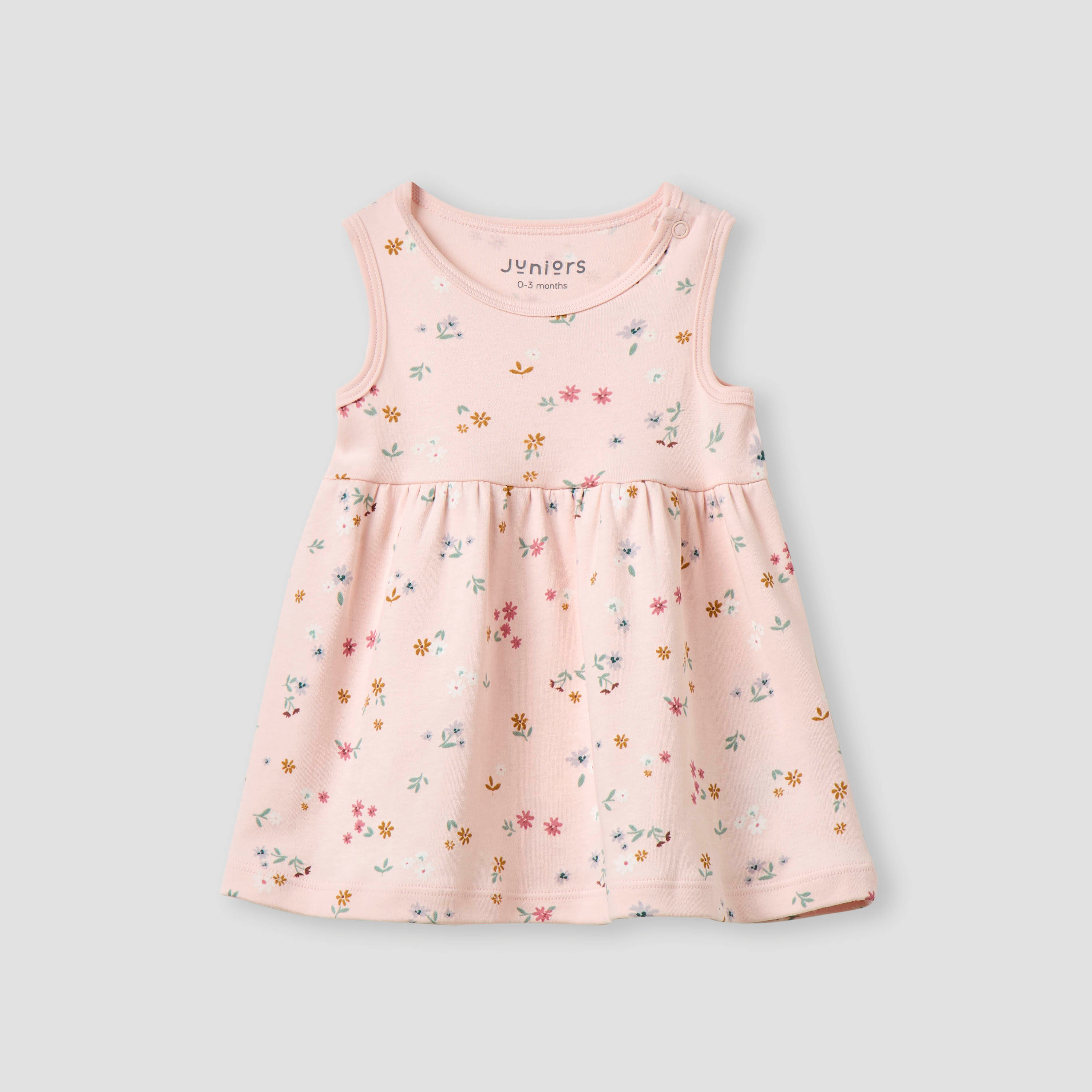 Juniors Floral Print A-Line Dress - Set of 2-baby-girls-clothing-dressesandjumpsuits-image-3