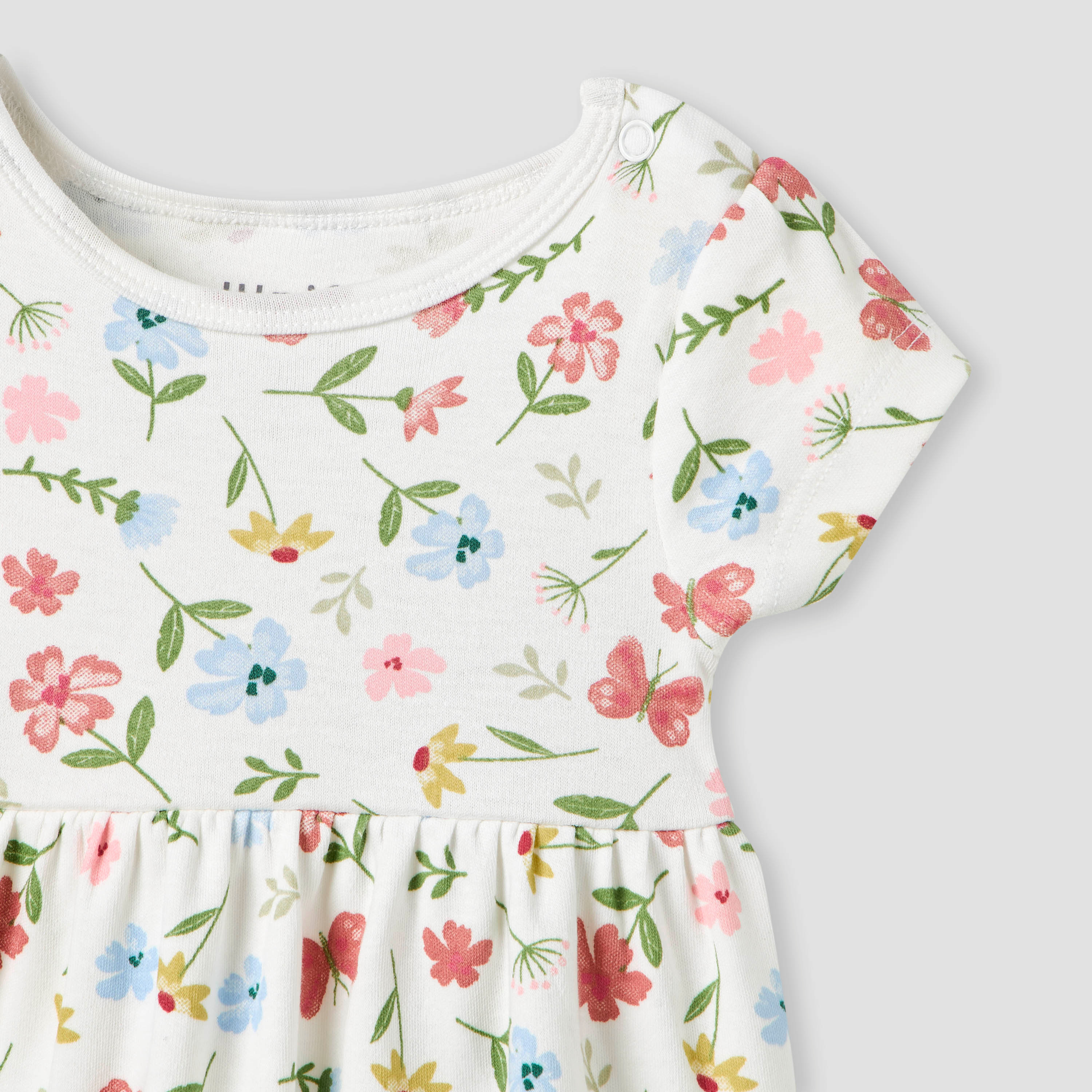 Juniors Floral Print A-Line Dress - Set of 2-baby-girls-clothing-dressesandjumpsuits-image-4