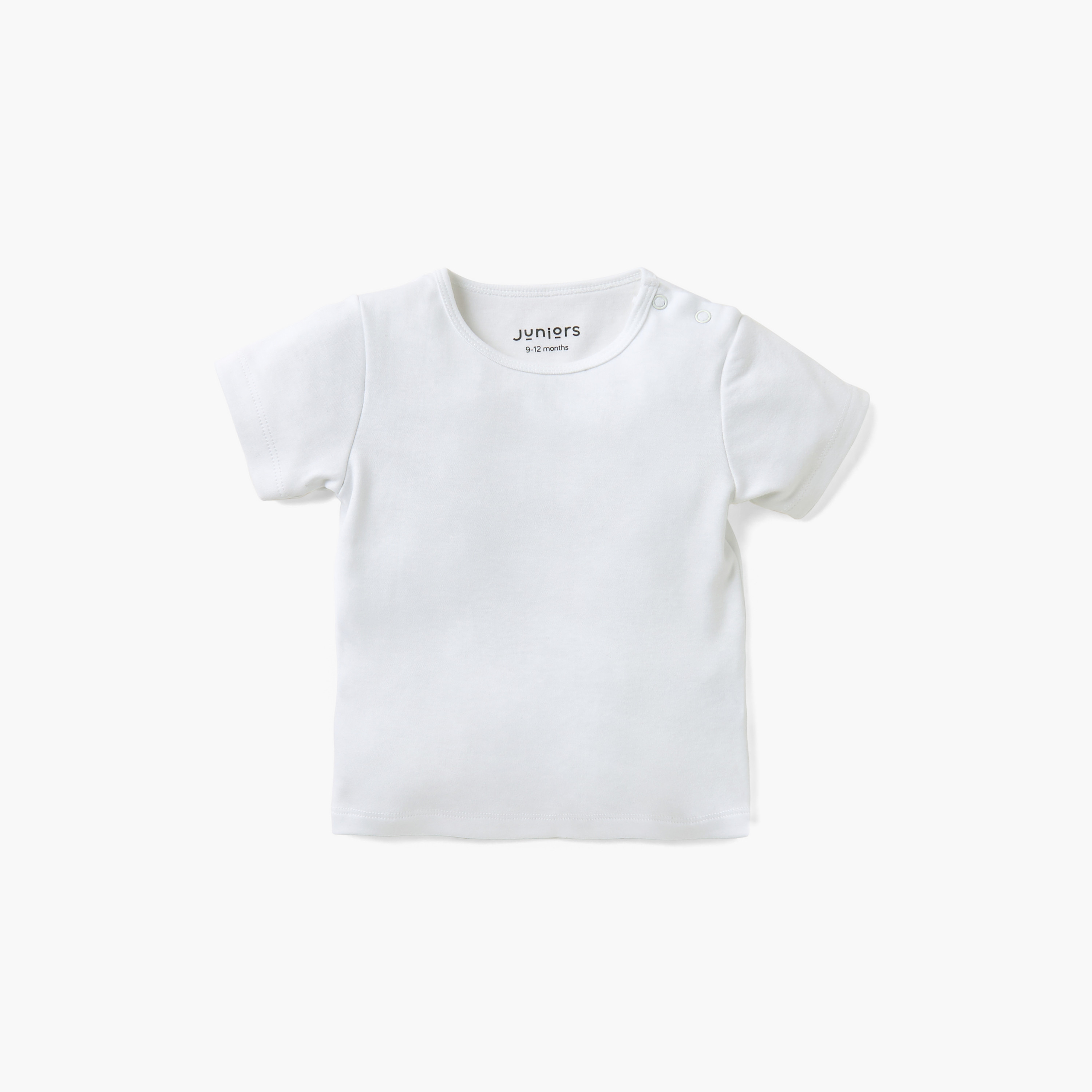 طقم دنغري مخطط وتيشيرت سادة من جونيورز-baby-boys-clothing-setsandcoords-image-2
