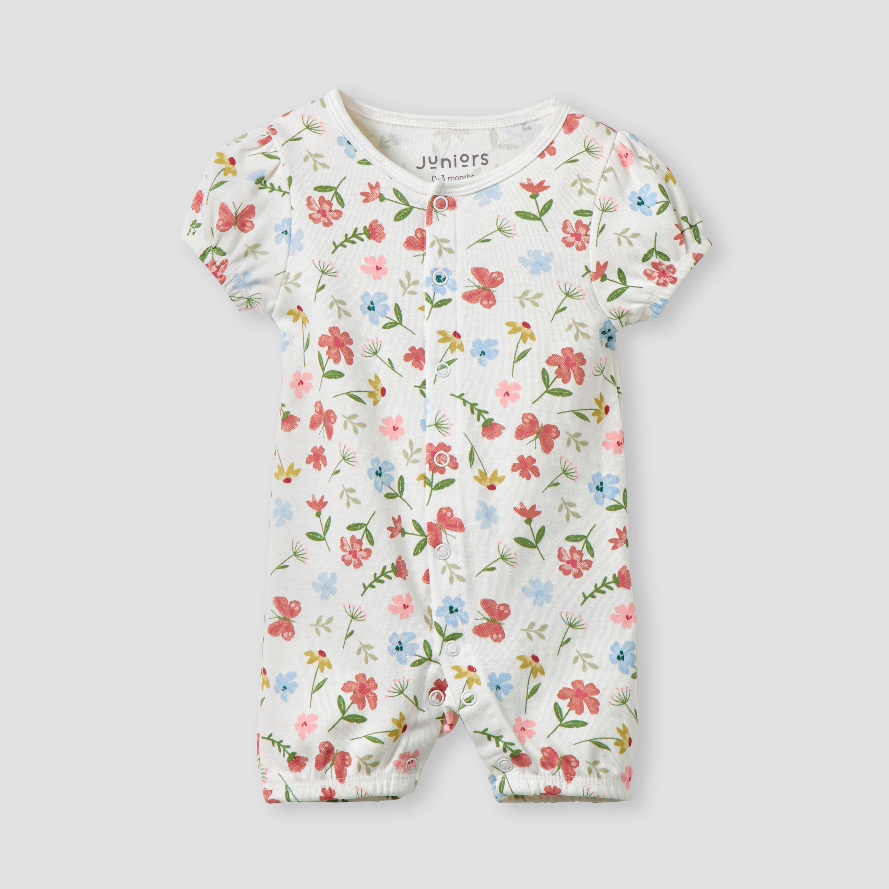 Juniors 2-Piece Printed Sleepsuit and Romper Set-baby-girls-clothing-nightwear-sleepsuits-image-2