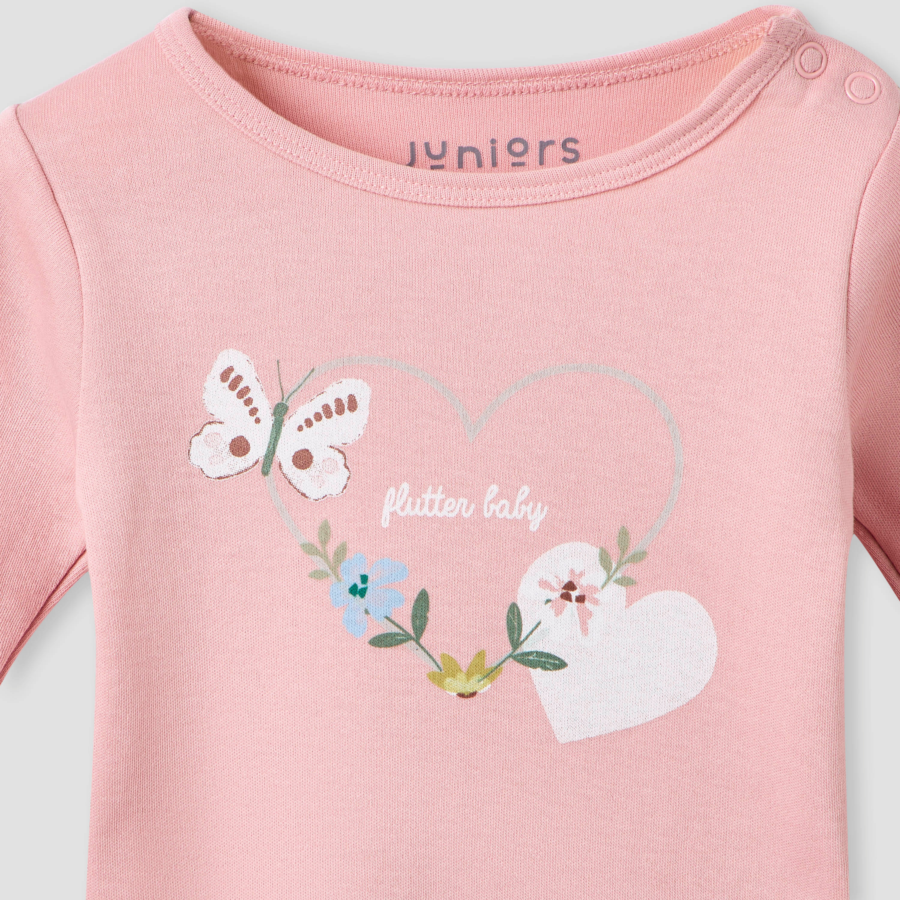 بنطلون بيجاما وتيشيرت بطبعات من جونيورز - مجموعة من طقمين-baby-girls-clothing-nightwear-pyjamasets-image-6