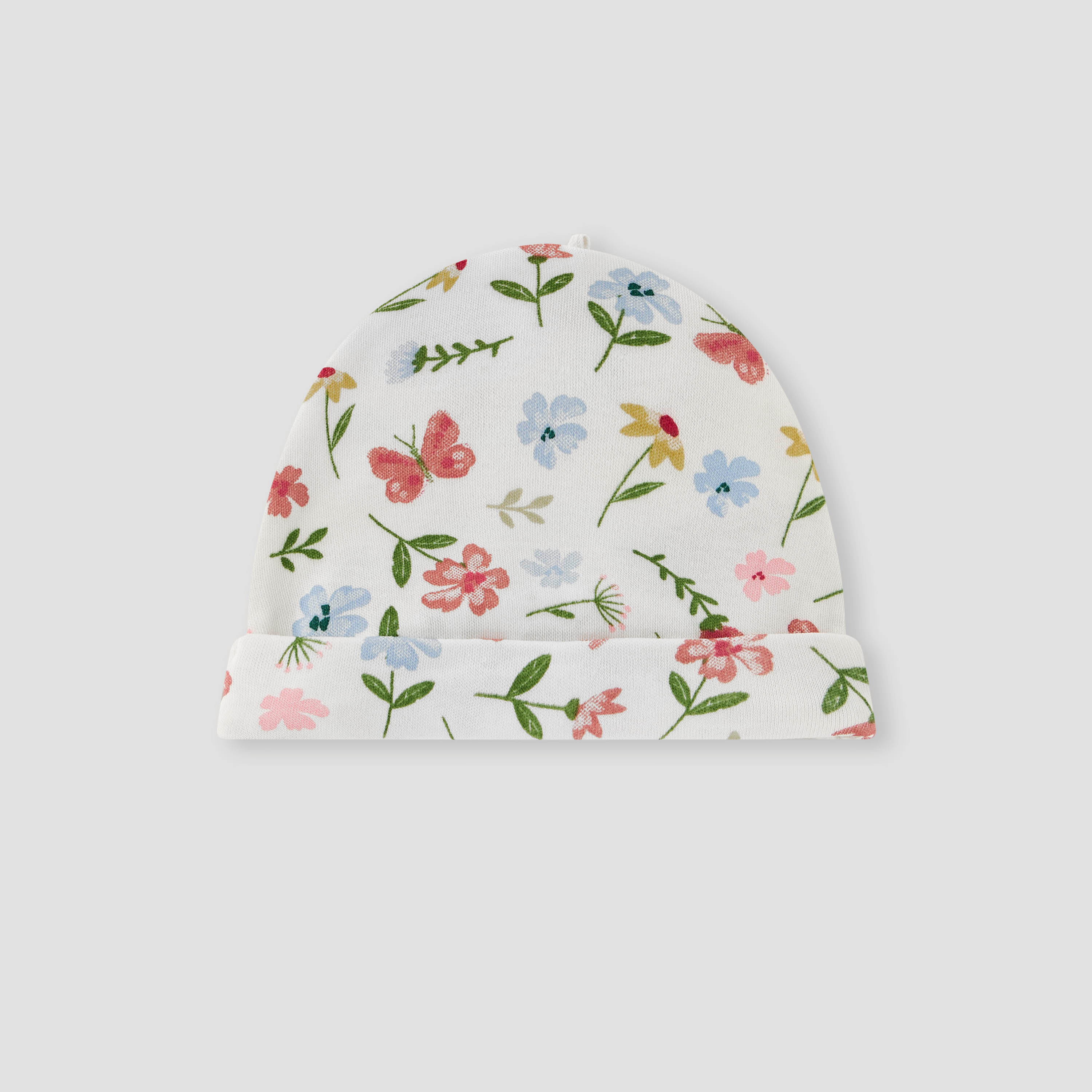 قبعة بيني بطبعات زهرية من جونيورز - قطعتين-baby-girls-accessories-caps-image-2
