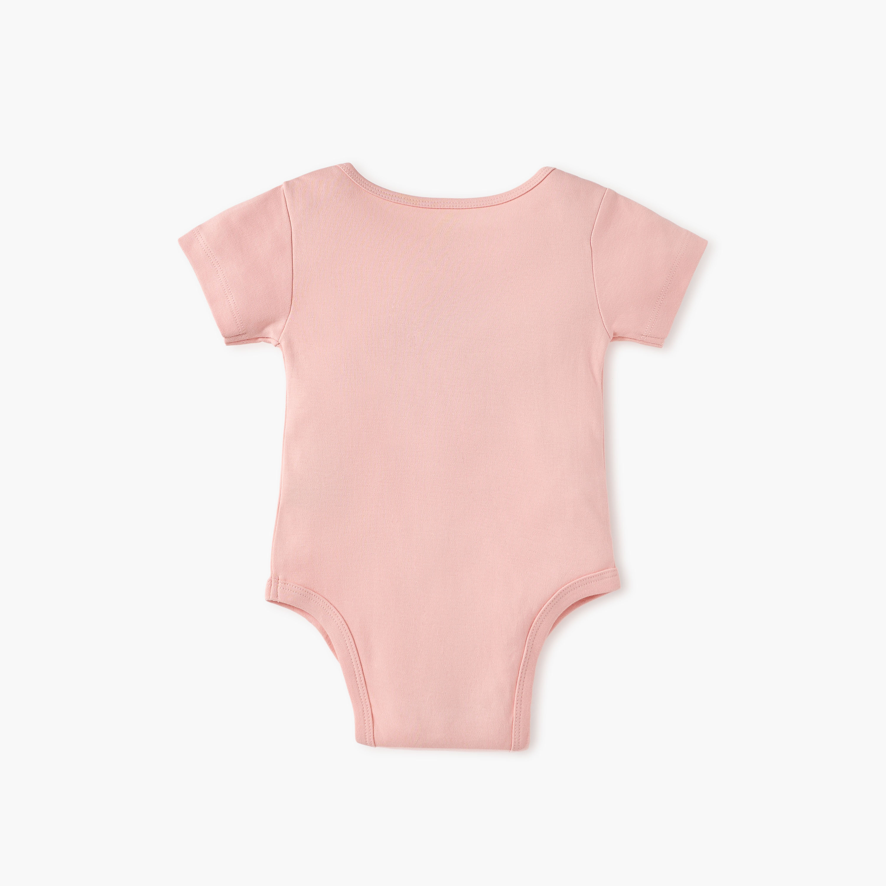 Disney Minnie Mouse Print Bodysuit with Short Sleeves-baby-girls-clothing-bodysuits-image-2