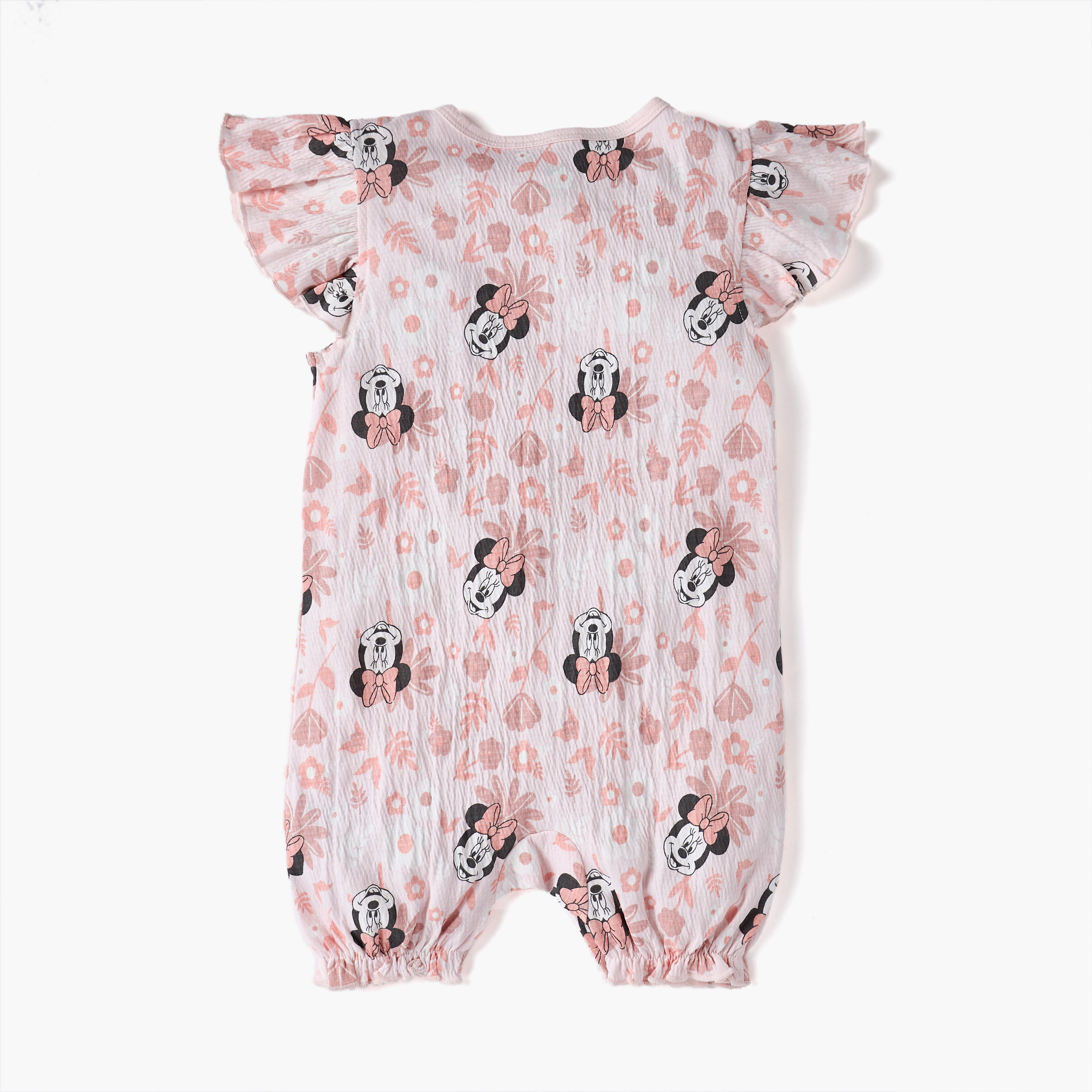 Disney All-Over Minnie Mouse Print Sleeveless Romper-baby-girls-clothing-rompers-image-2