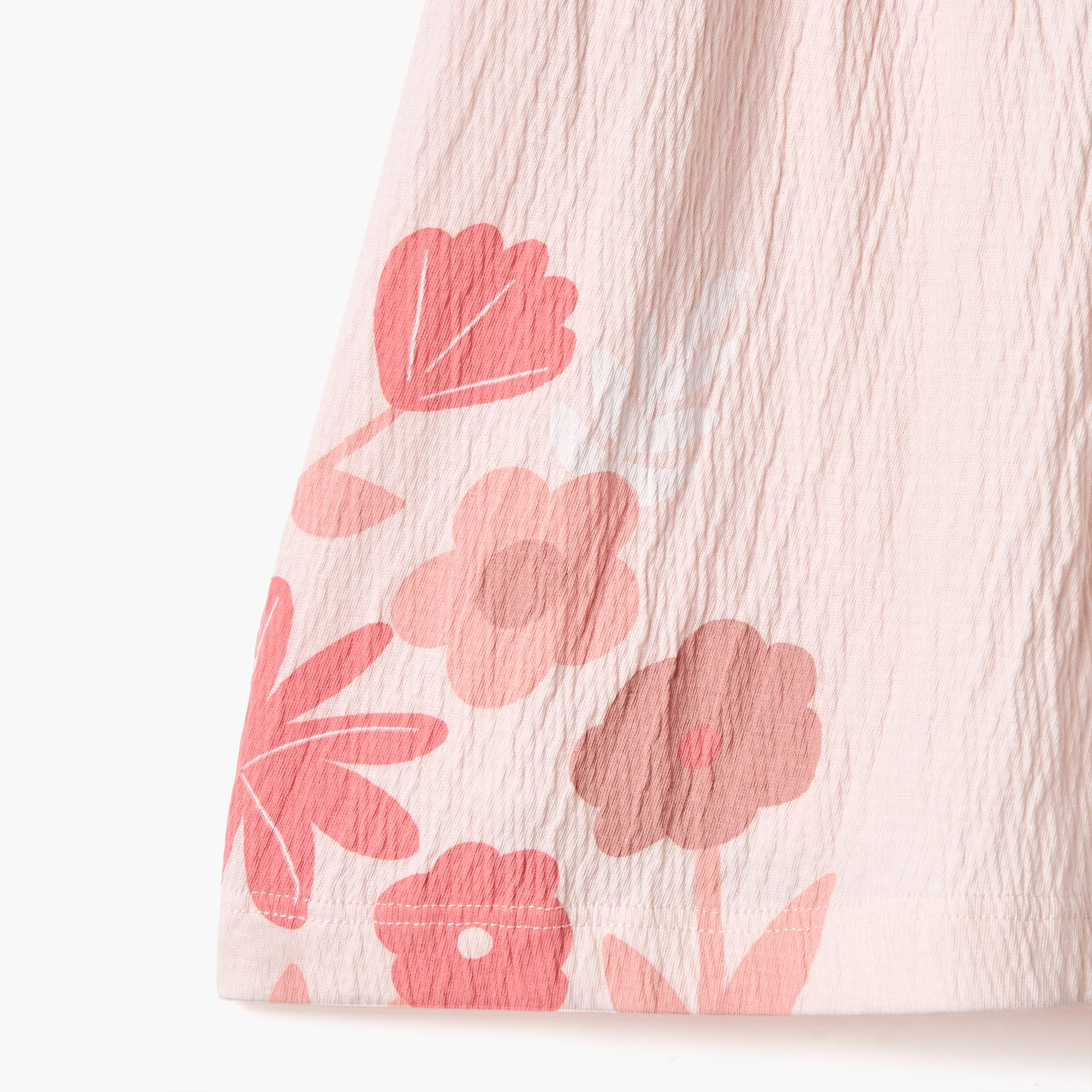 Disney Minnie Mouse Print Sleeveless Dress with Round Neck and Ruffle Detail-baby-girls-clothing-dressesandjumpsuits-image-4