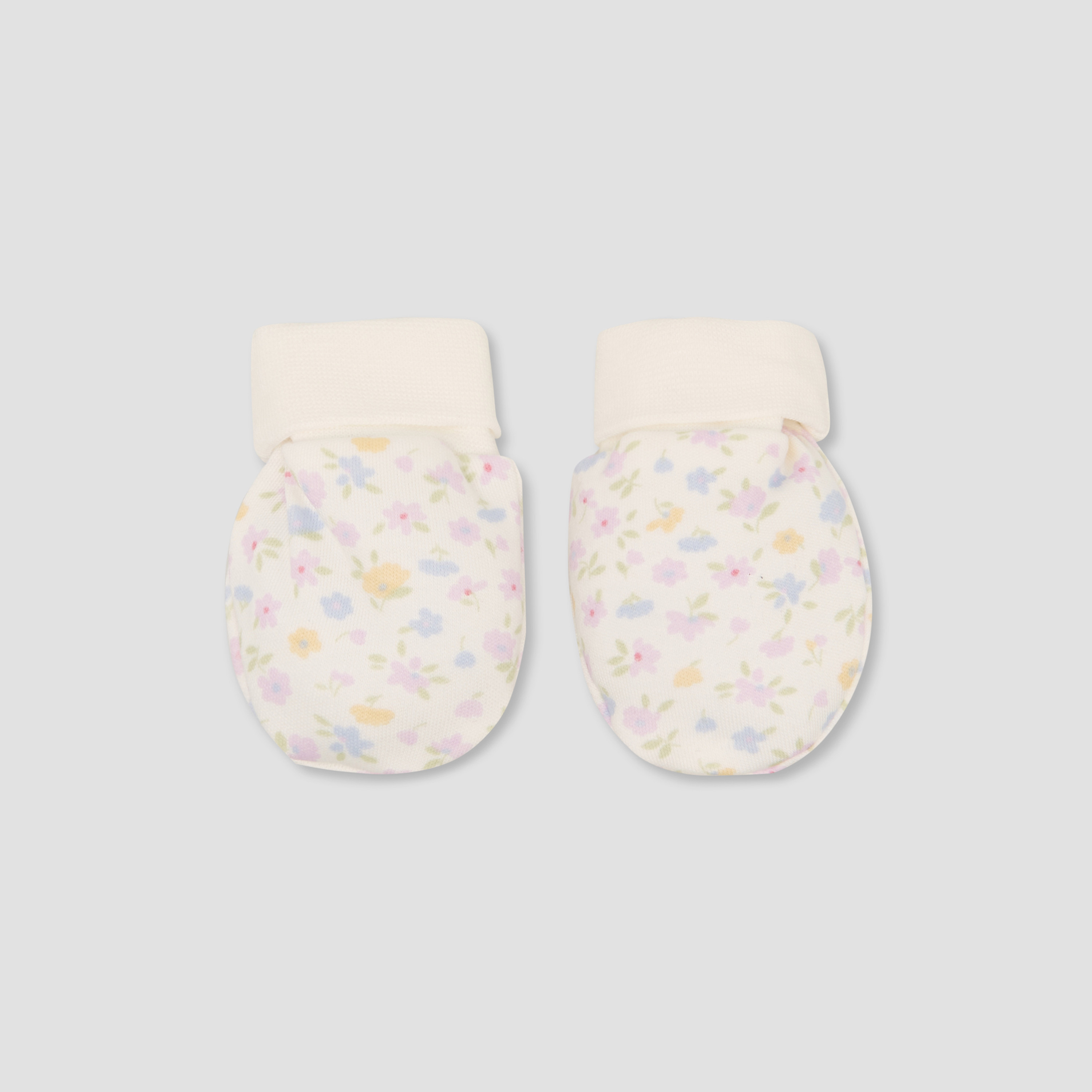 Juniors Mittens with Floral Print, 0-36 Months-baby-girls-accessories-mittens-image-1
