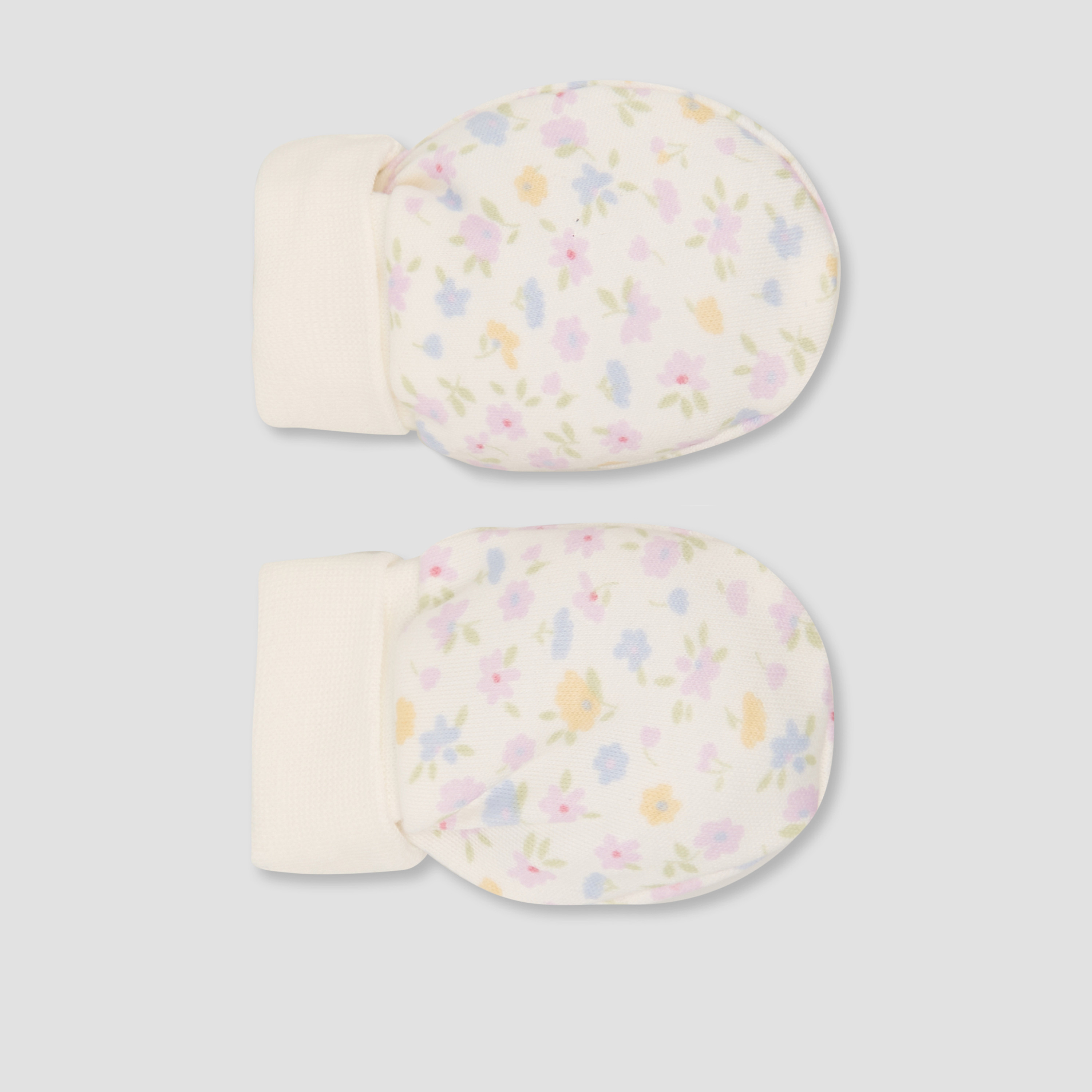 Juniors Mittens with Floral Print, 0-36 Months-baby-girls-accessories-mittens-image-2