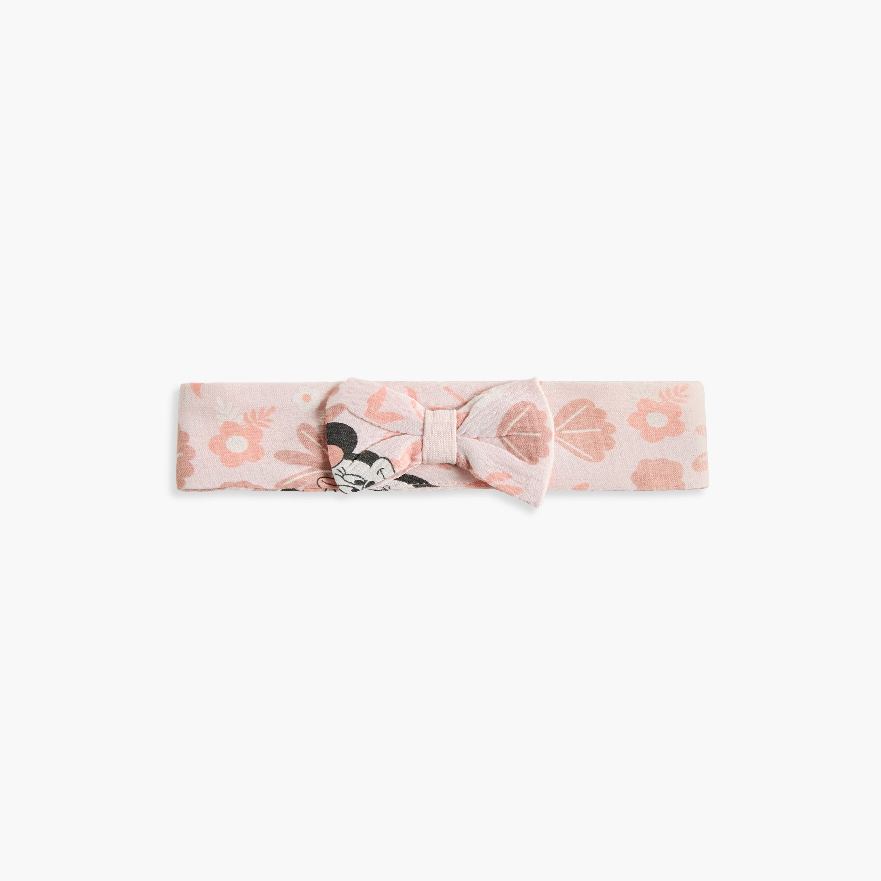 Disney Minnie Mouse Print Headband with Bow Detail - Set of 2-baby-girls-accessories-hairaccessories-image-3
