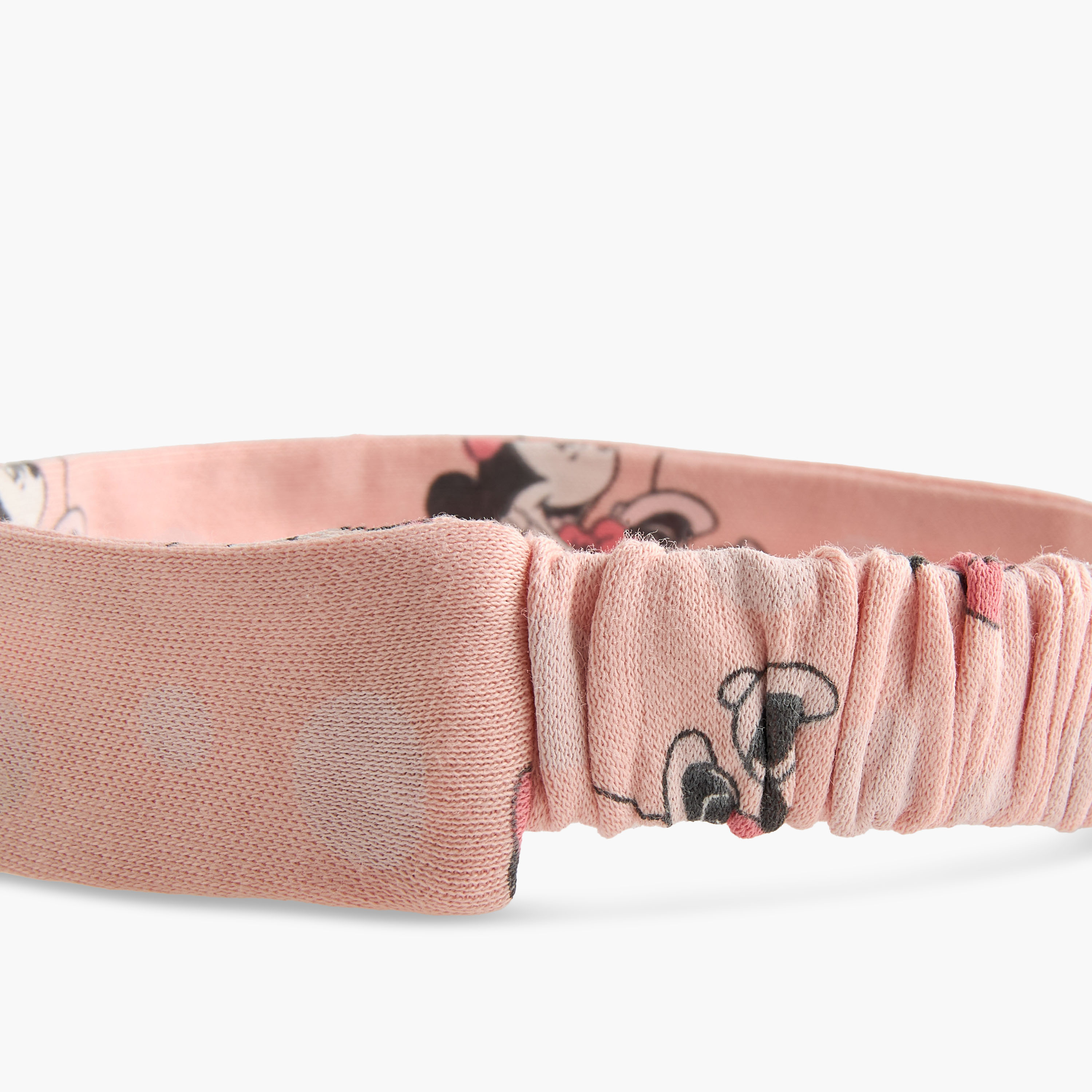 Disney Minnie Mouse Print Headband with Bow Detail - Set of 2-baby-girls-accessories-hairaccessories-image-7