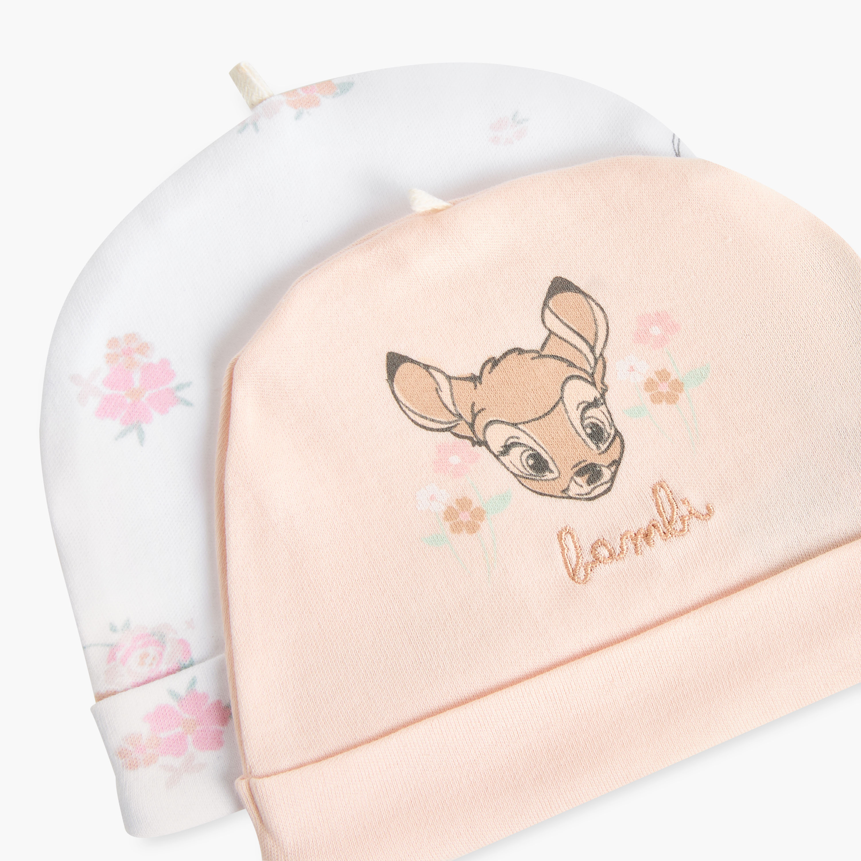 Disney Bambi Print Cap - Set of 2-baby-girls-accessories-caps-image-6