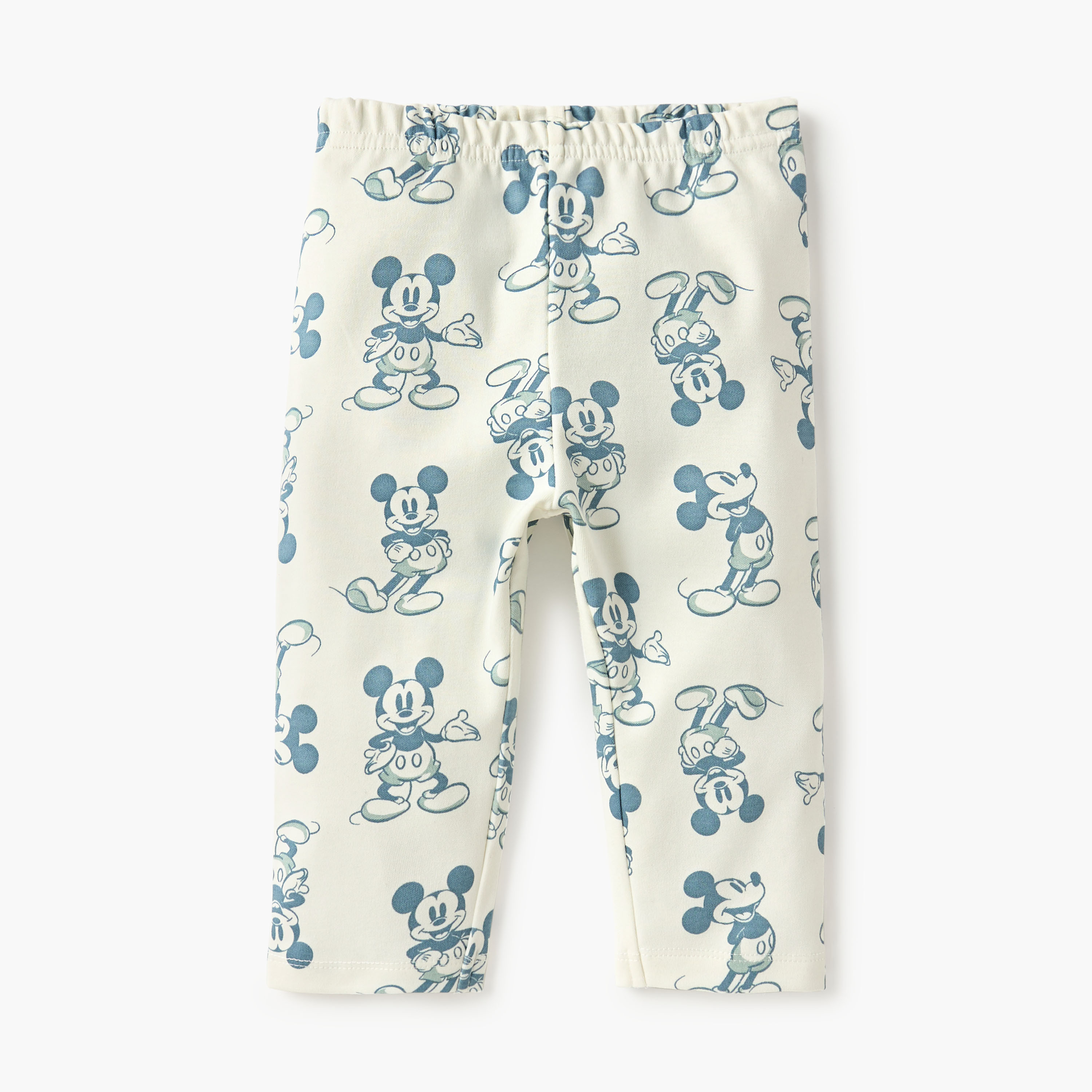 Disney All-Over Mickey Mouse Print Shirt and Pyjama Set-baby-boys-clothing-nightwear-pyjamasets-image-3