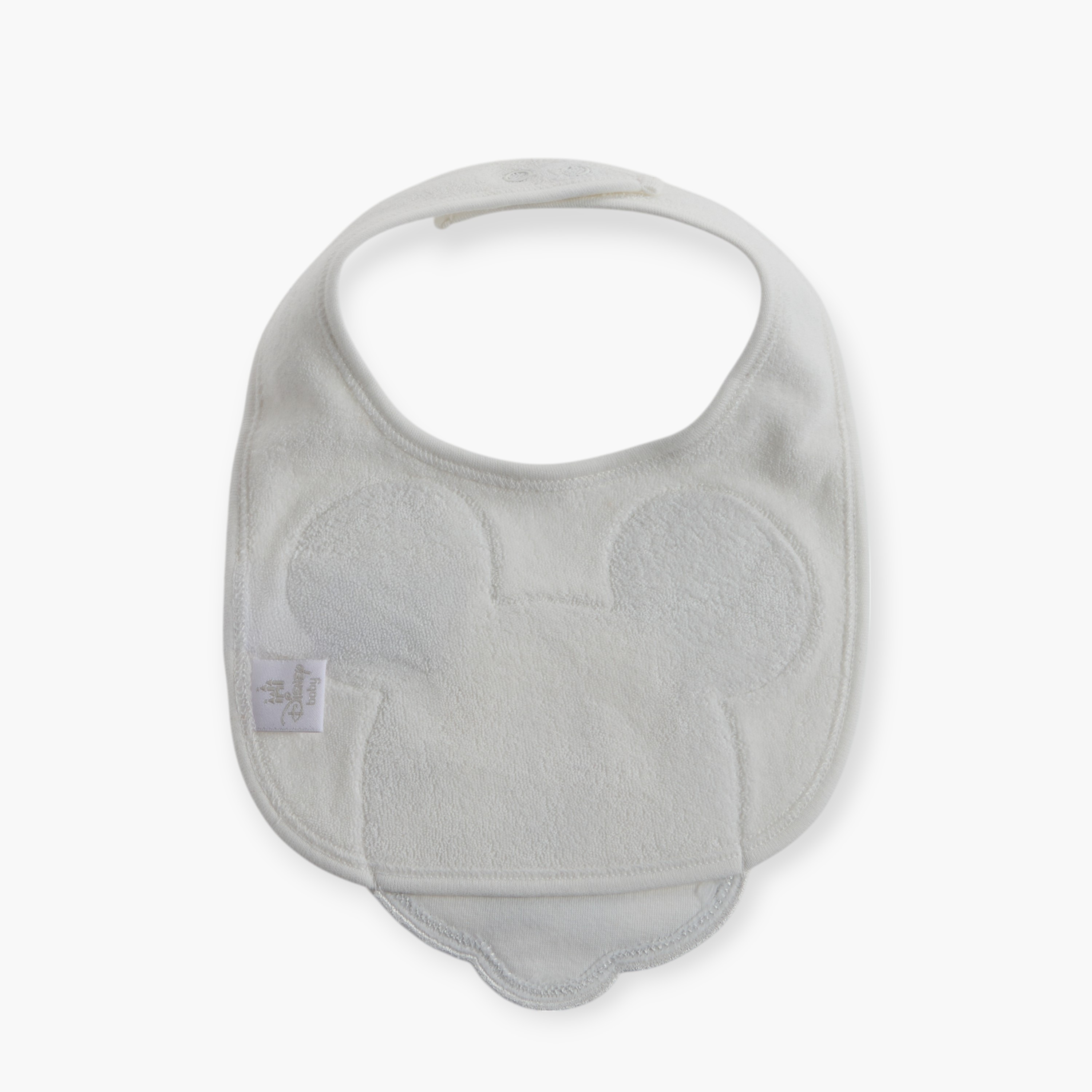 مريلة بطبعات وزر إغلاق كباس من ديزني-baby-feeding-bibs-image-2