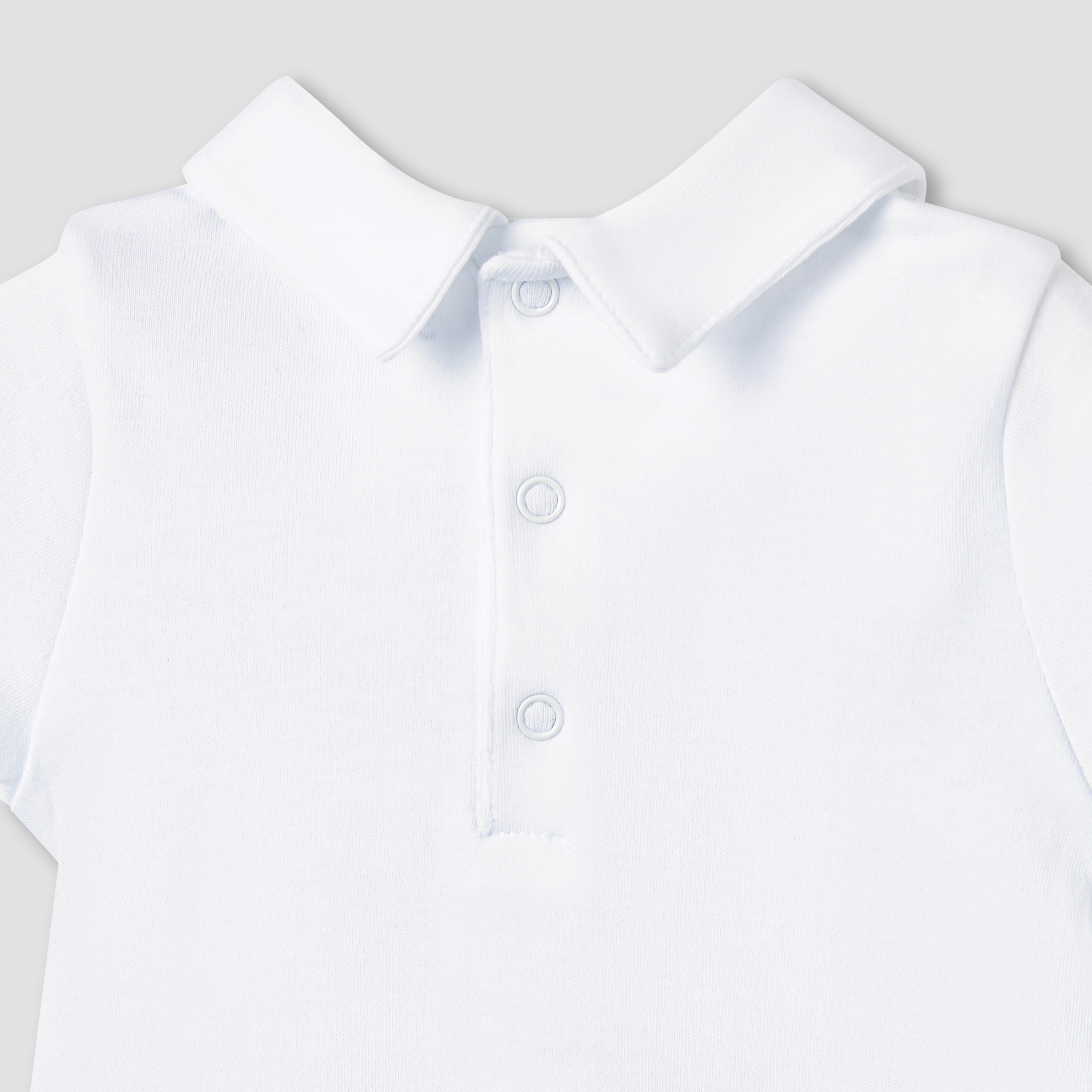 Juniors Embroidered Romper with Short Sleeves-baby-boys-clothing-rompers-image-4