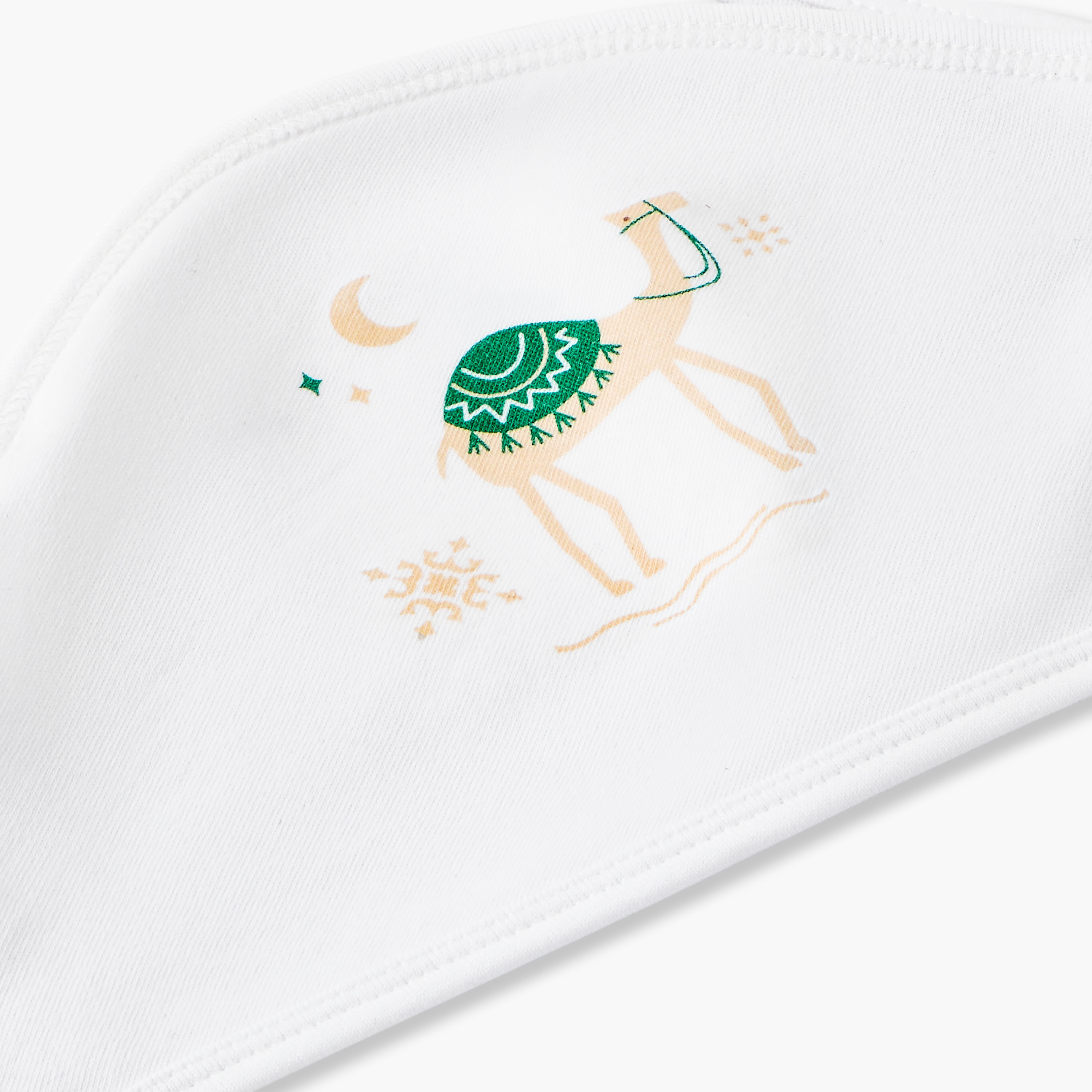 Juniors Baby Receiving Blanket with KSA National Day Print - Cotton-baby-nursery-blanketsandswaddles-receivingblankets-image-5