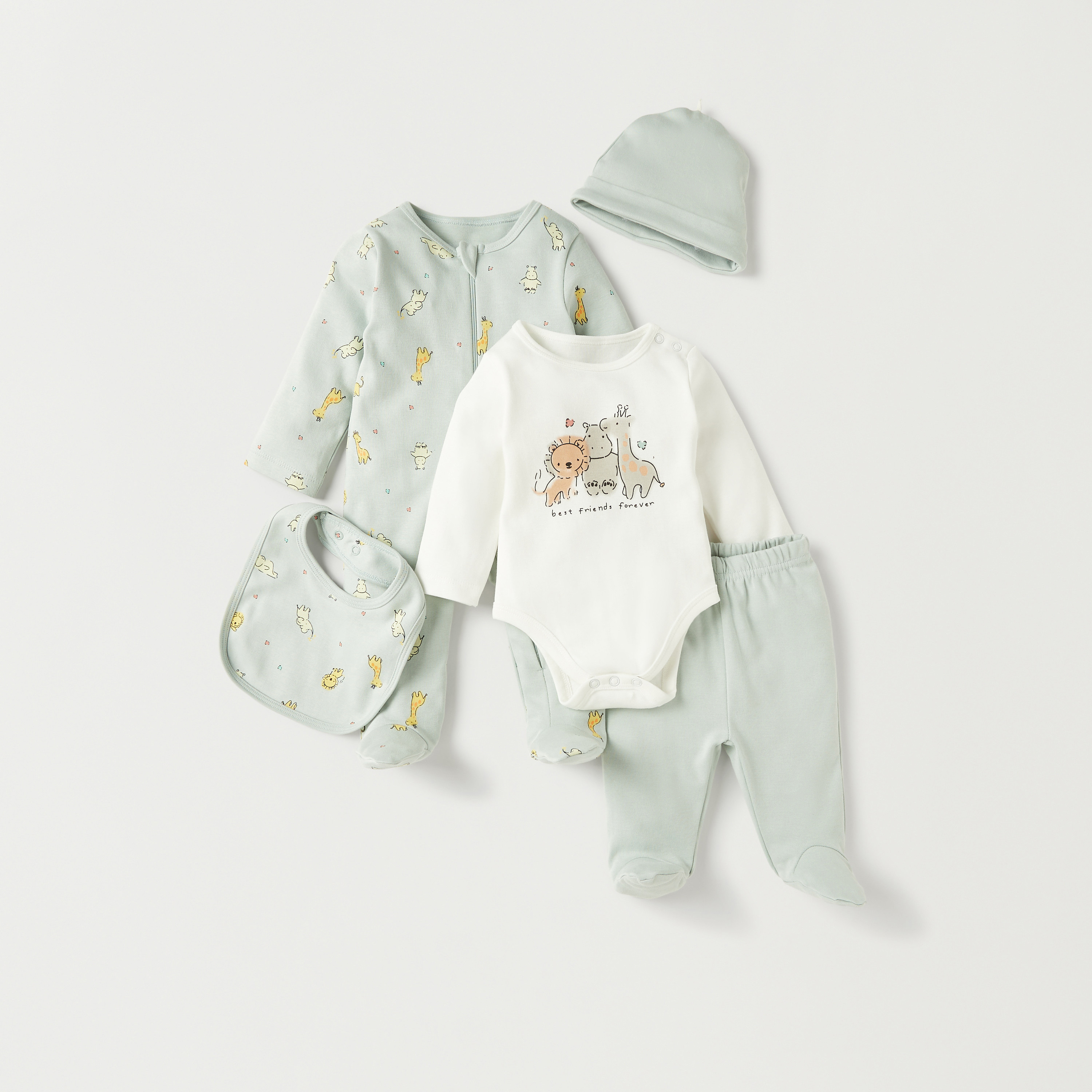 Juniors 5-Piece Safari Print Clothing Gift Set-baby-boys-clothing-multipacks-image-1