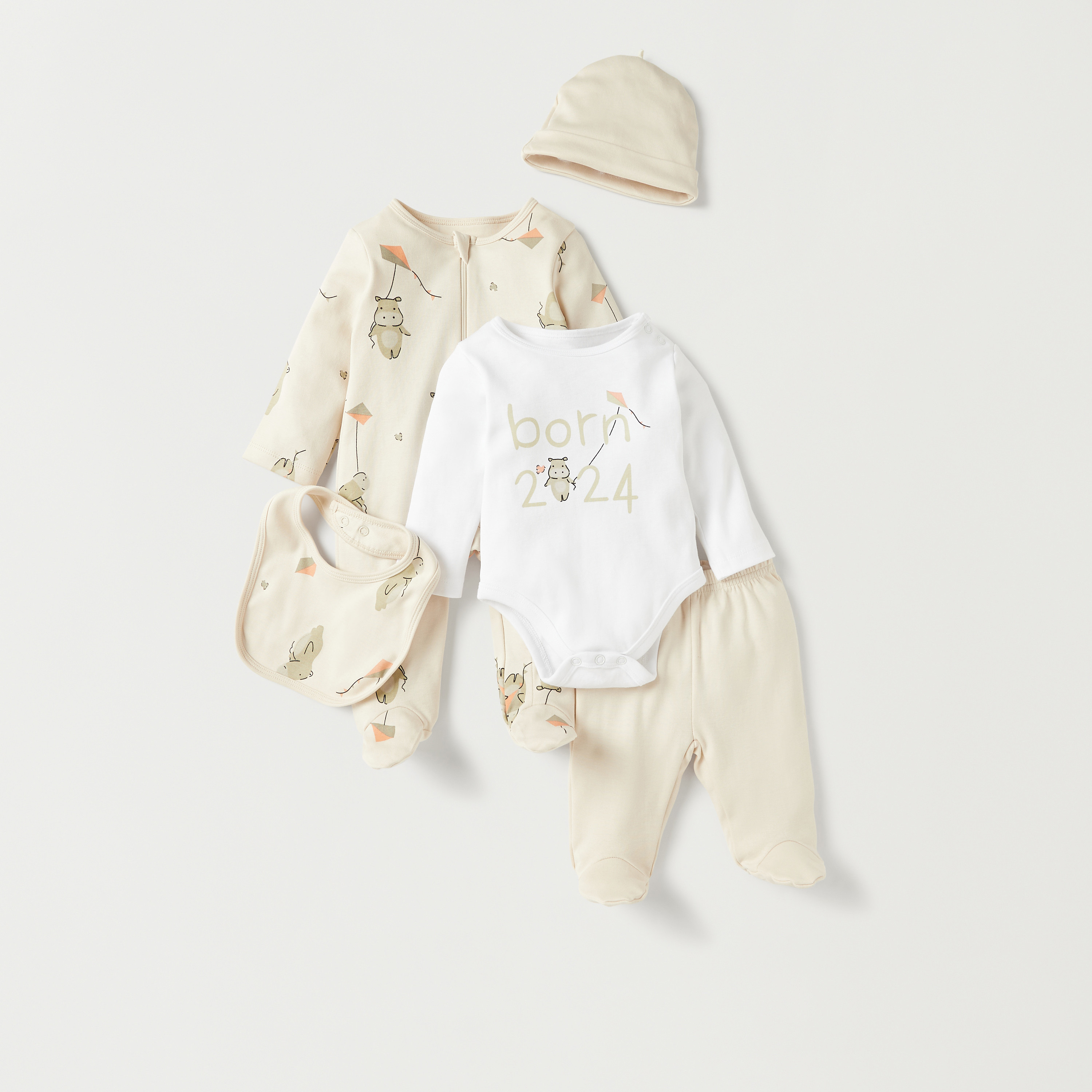 Juniors 5-Piece Printed Clothing Gift Set-baby-girls-clothing-setsandcoords-image-1