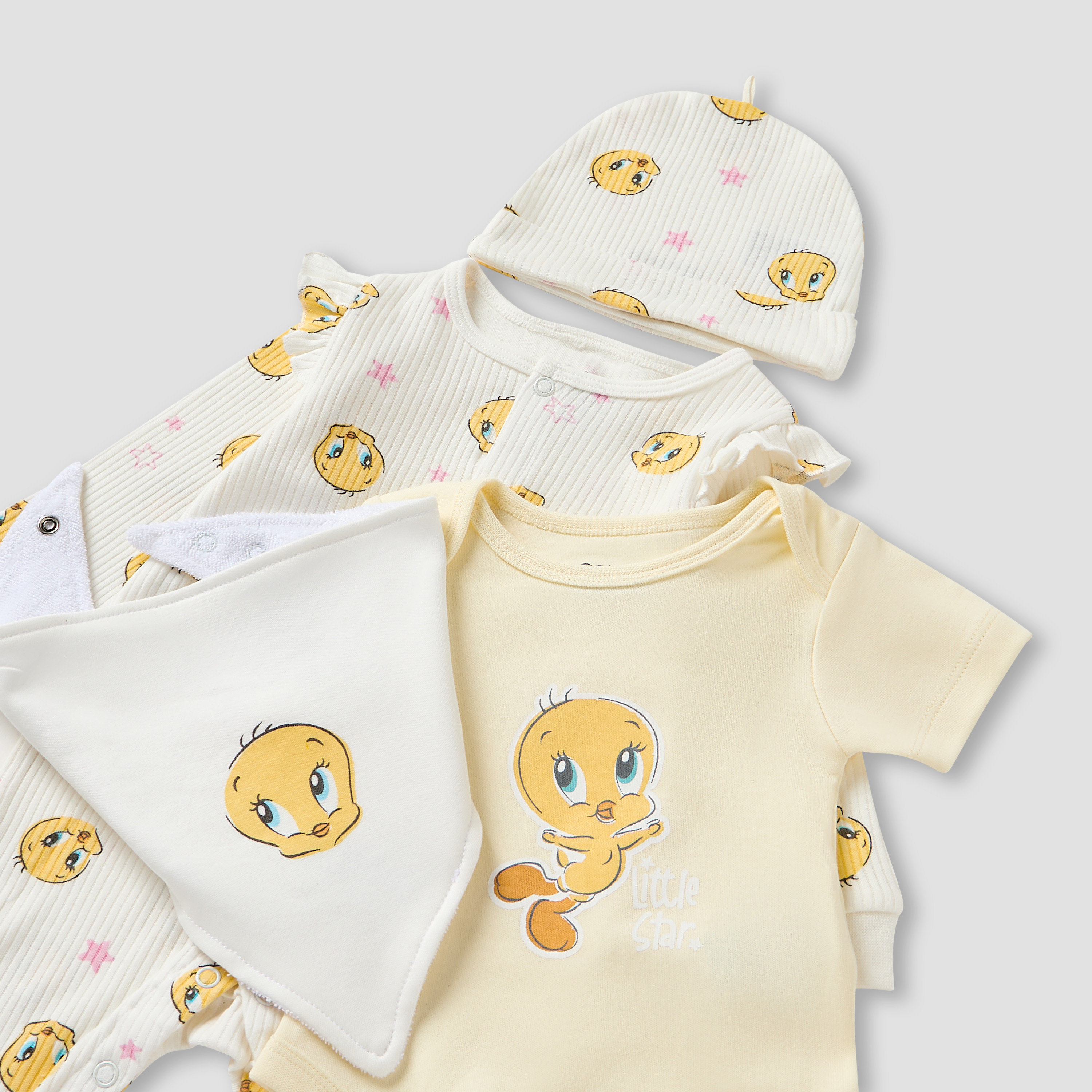 Disney 4-Piece Tweety Print Clothing Gift Set-baby-girls-clothing-setsandcoords-image-6