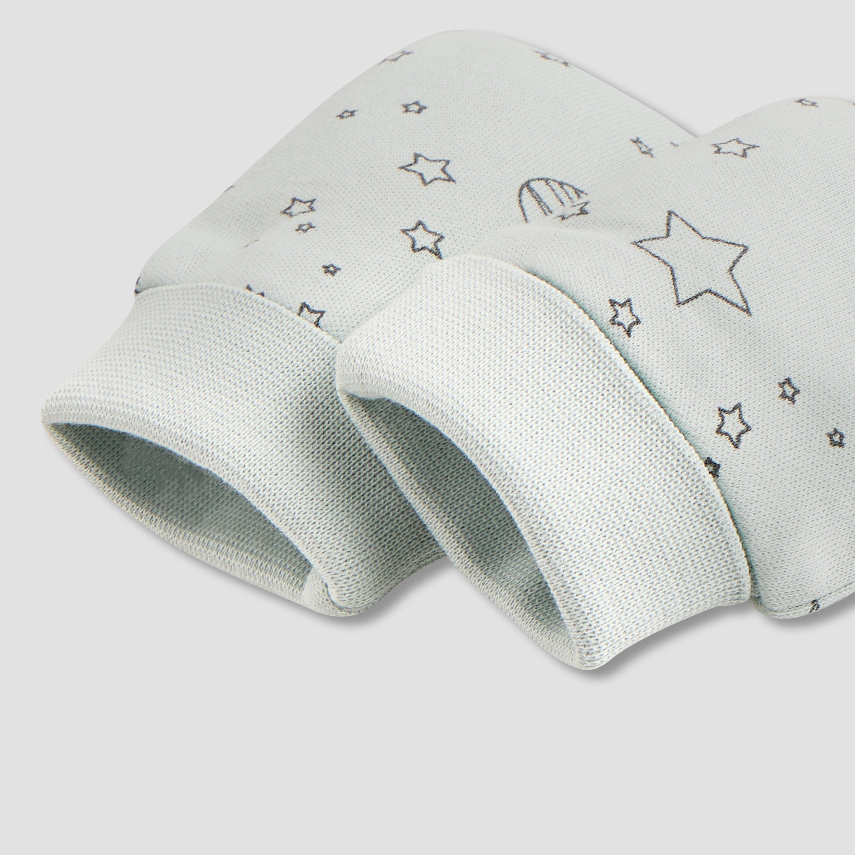 Juniors Printed Mittens and Booties - Set of 4-baby-boys-shoes-booties-image-7