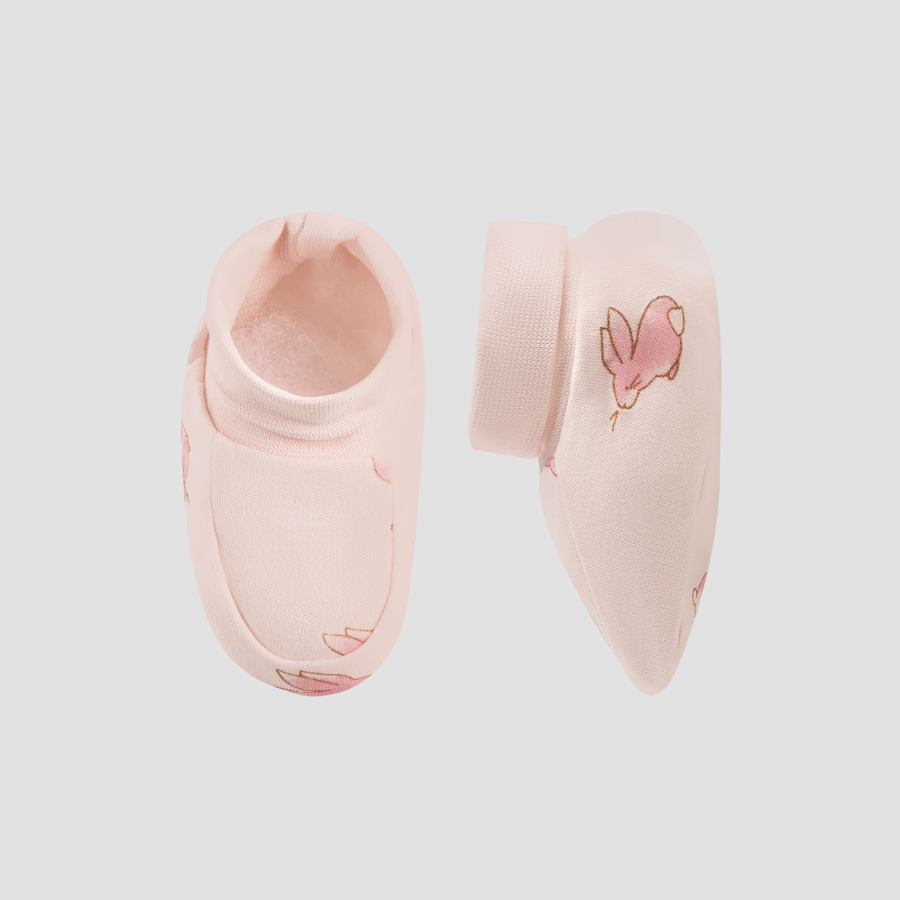 Juniors Printed Mittens and Booties - Set of 4-baby-girls-accessories-mittens-image-2